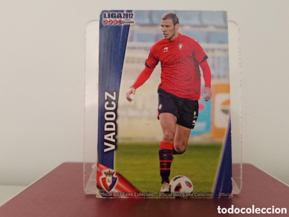 Fu&szlig;ball-Sticker: ❇️ CROMO ⚽ VADOCZ OSASUNA FICHAS LIGA QUIZ 11 12 2011 2012 MUNDICROMO ❇️