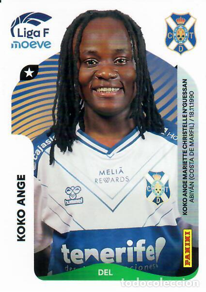 Cromos de F&uacute;tbol: CROMO PANINI LIGA FEMENINA F 2025-26 (25 - 26) - N&ordm; 118 - KOKO ANGE - COSTA ADEJE TENERIFE