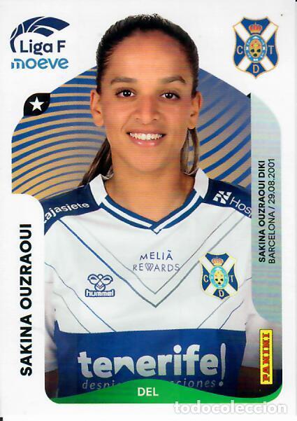 Cromos de F&uacute;tbol: CROMO PANINI LIGA FEMENINA F 2025-26 (25 - 26) - N&ordm; 121 A - SAKINA OUZRAOUI - COSTA ADEJE TENERIFE