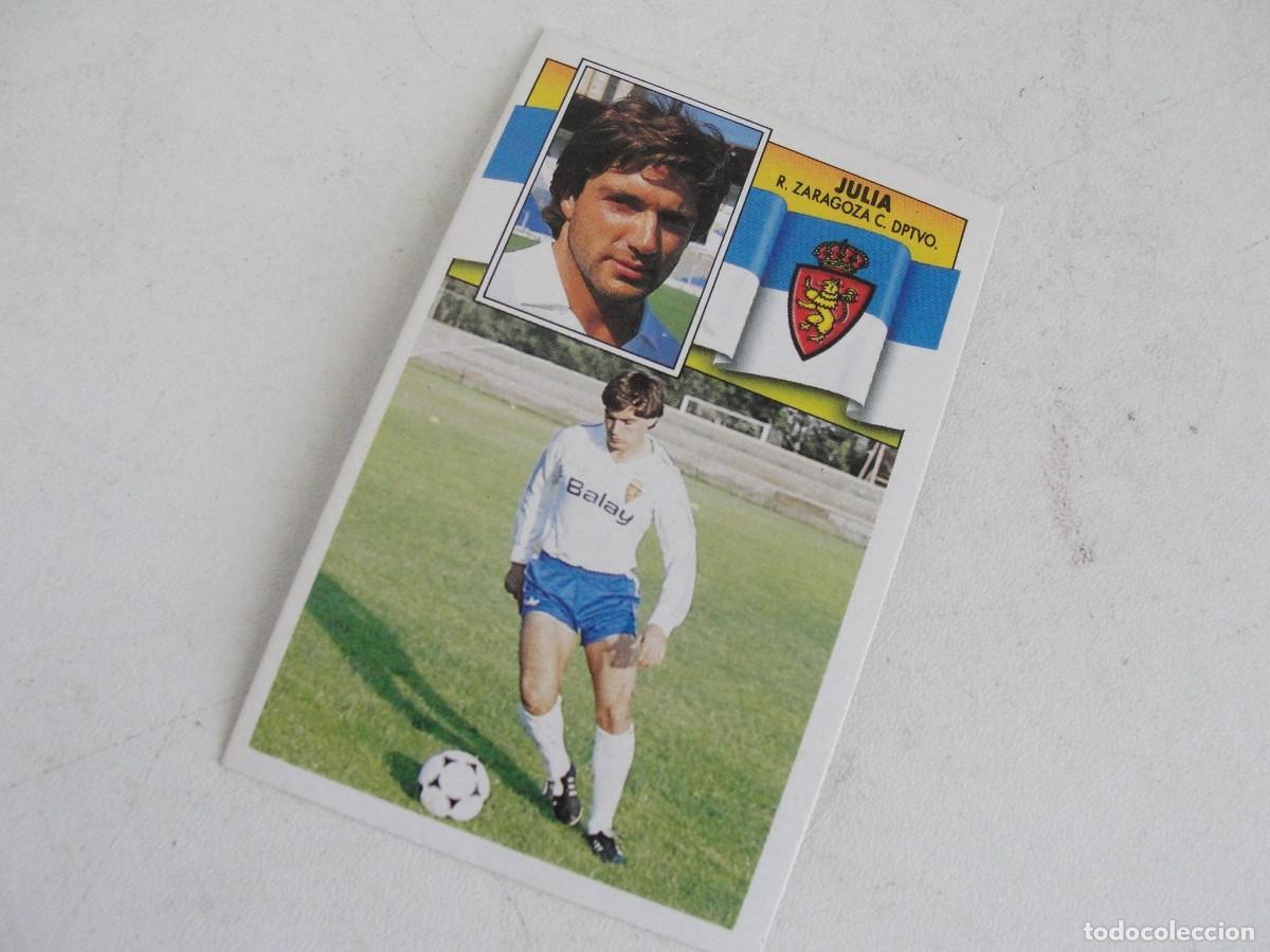 Cromos de F&uacute;tbol: CROMO NUEVO DE TIENDA - LIGA ESTE 90 91 - JULI&Agrave; / ZARAGOZA