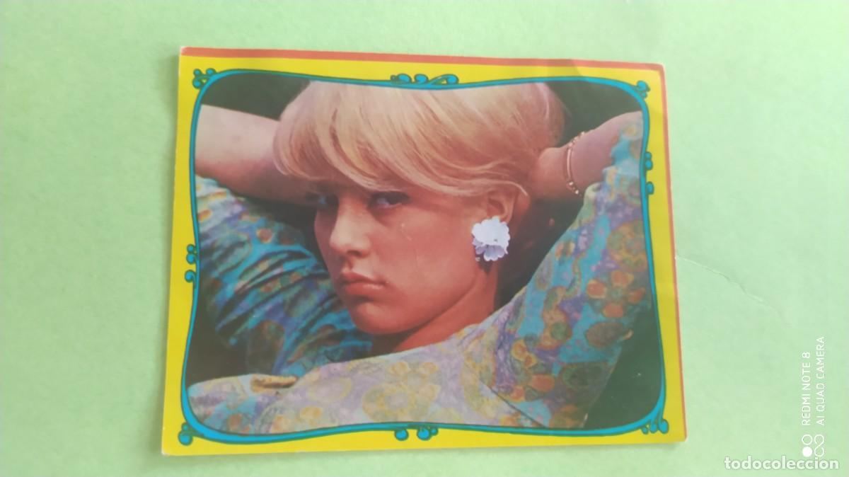 Cromos de F&uacute;tbol: FAMOSOS DEL DISCO 104 SILVIA VARTAN EDICIONES ESTE DESPEGADO - H1