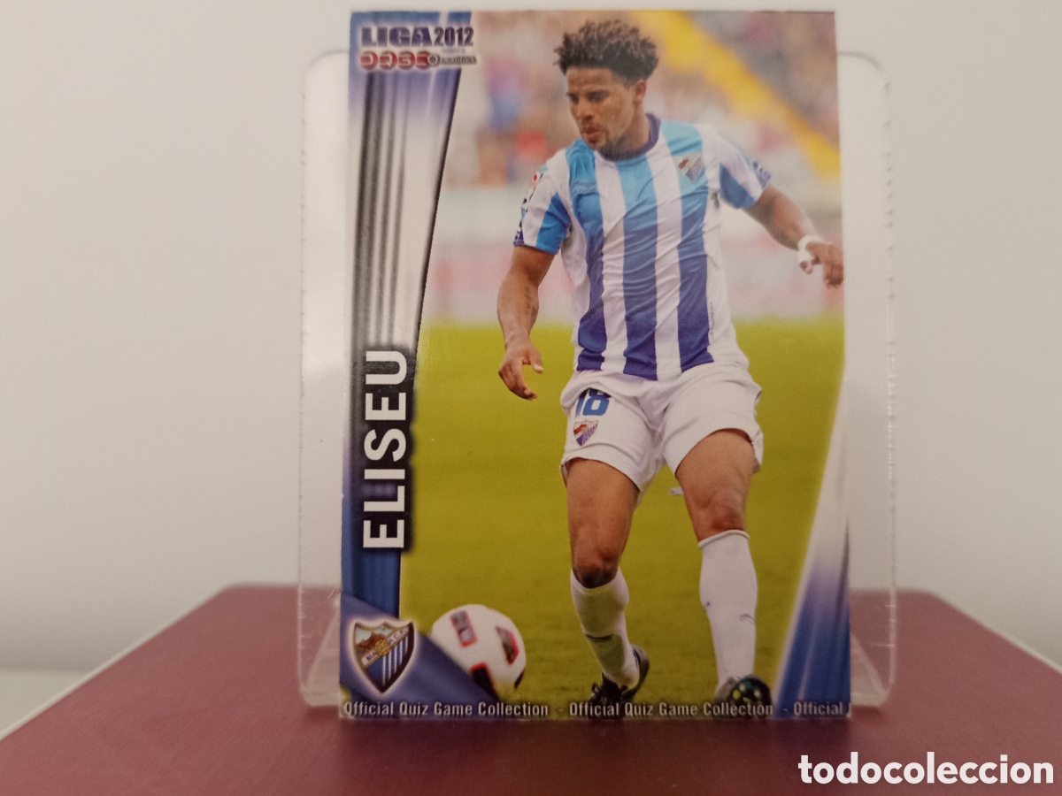Cartes &agrave; collectionner de Football: ❇️ CROMO ⚽ ELISEU M&Aacute;LAGA FICHAS LIGA QUIZ 11 12 2011 2012 MUNDICROMO ❇️