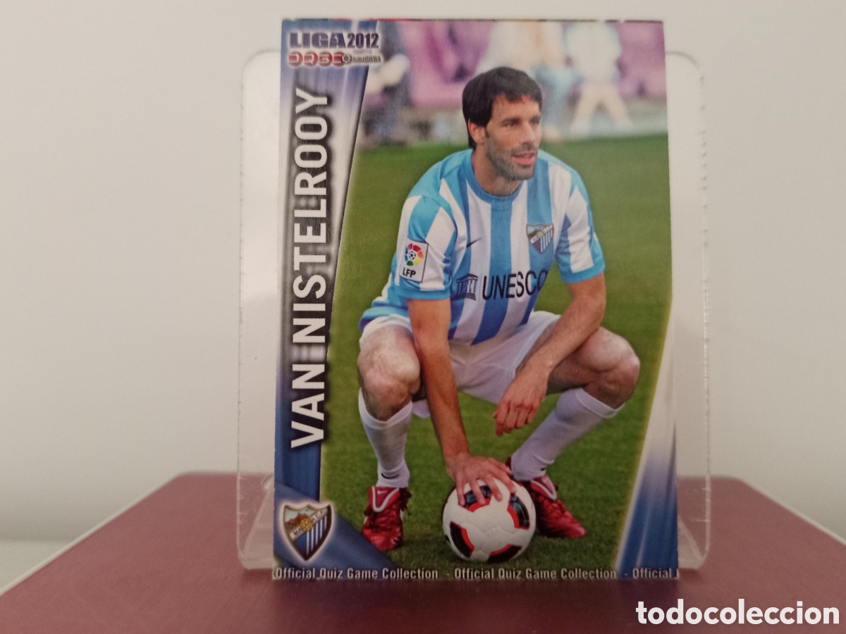 Cartes &agrave; collectionner de Football: ❇️ CROMO ⚽ VAN NISTELROOY M&Aacute;LAGA 288 FICHAS LIGA QUIZ 11 12 2011 2012 MUNDICROMO ❇️