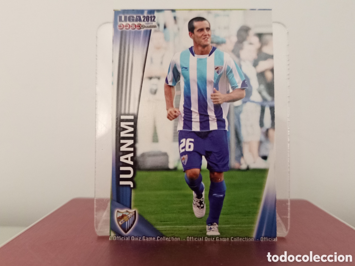 Cromos de F&uacute;tbol: ❇️ CROMO ⚽ JUANMI M&Aacute;LAGA FICHAS LIGA QUIZ 11 12 2011 2012 MUNDICROMO ❇️