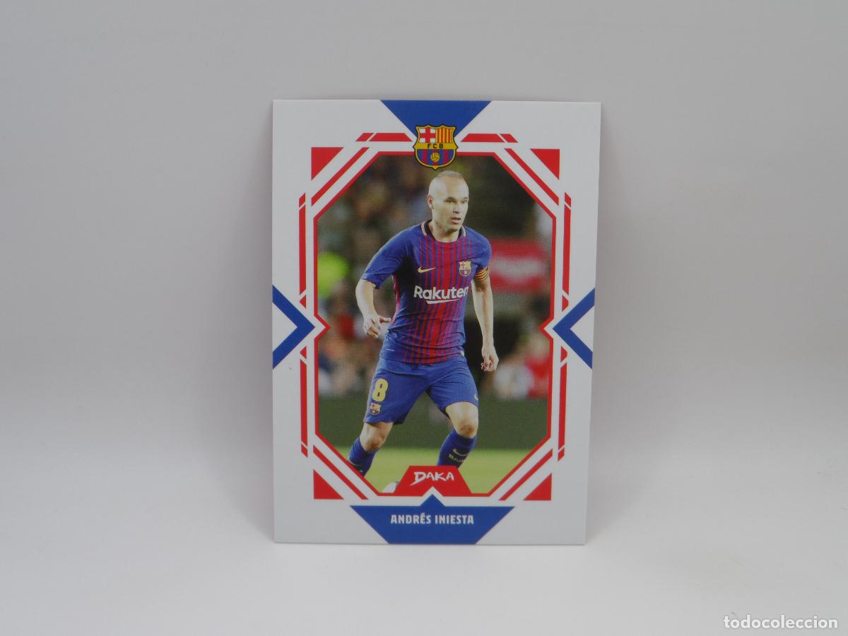Cromos de F&uacute;tbol: FCB-31-A ANDRES INIESTA BARCELONA DAKA 2025