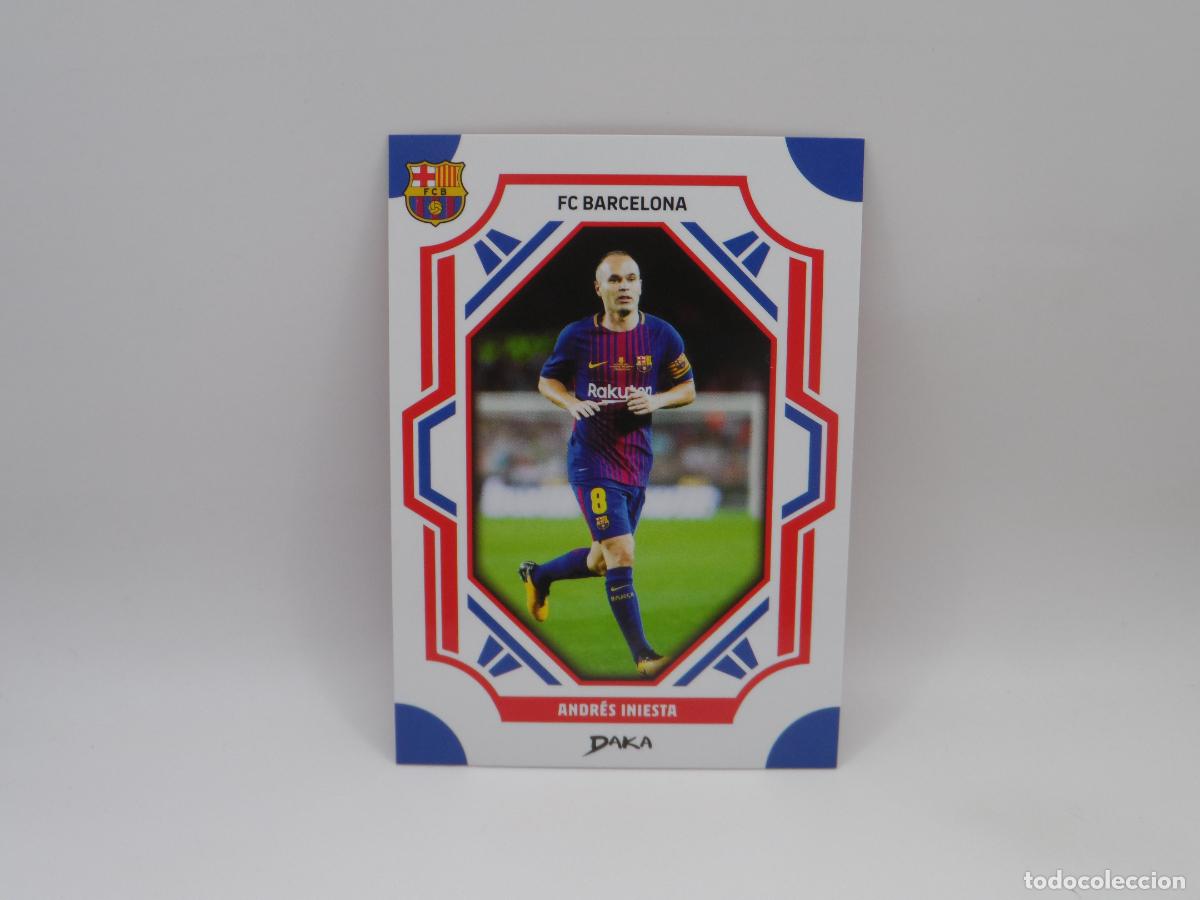 Cromos de F&uacute;tbol: FCB-31-B ANDRES INIESTA BARCELONA DAKA 2025