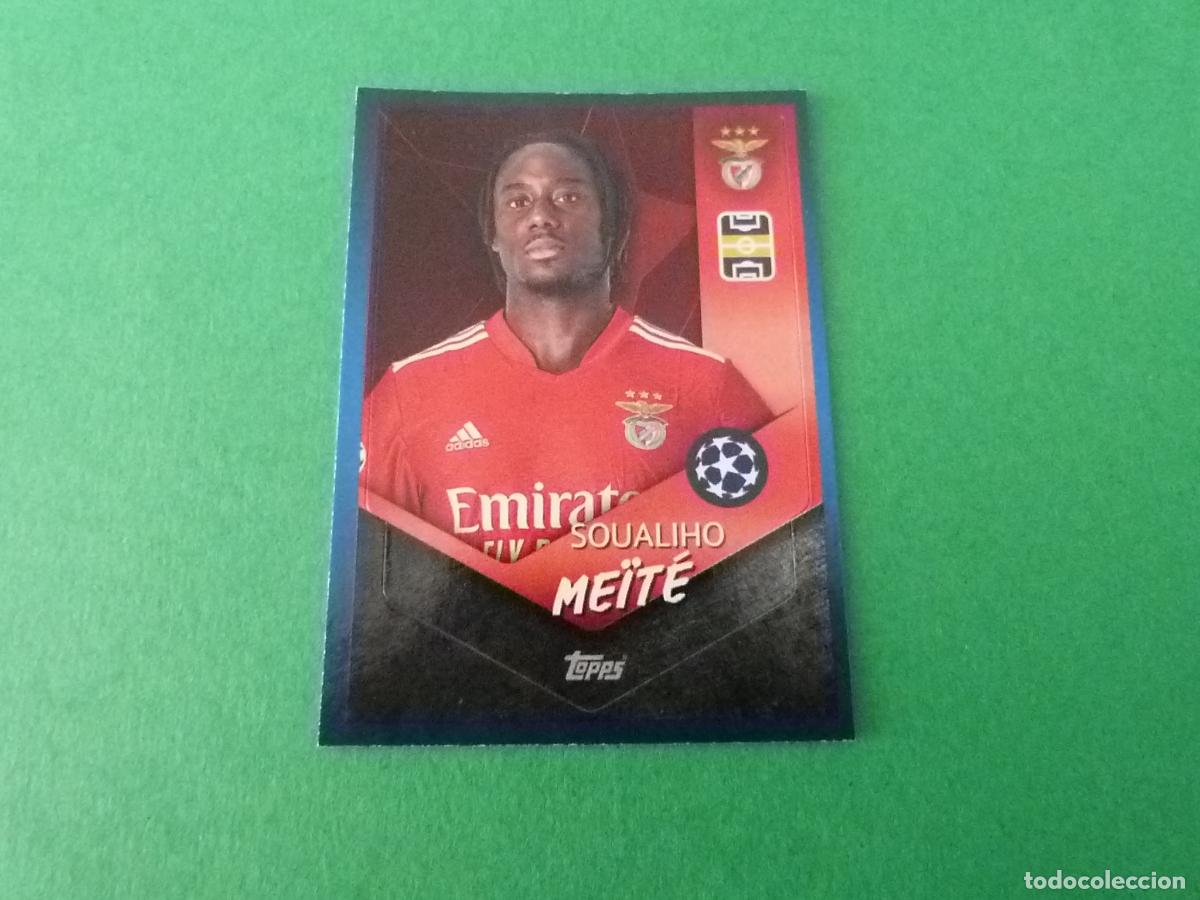 Cromos de F&uacute;tbol: CROMO FUTBOL MEITE BENFICA SIN PEGAR N&ordm; 401 CHAMPIONS LEAGUE 2021-2022/21-22 TOPPS