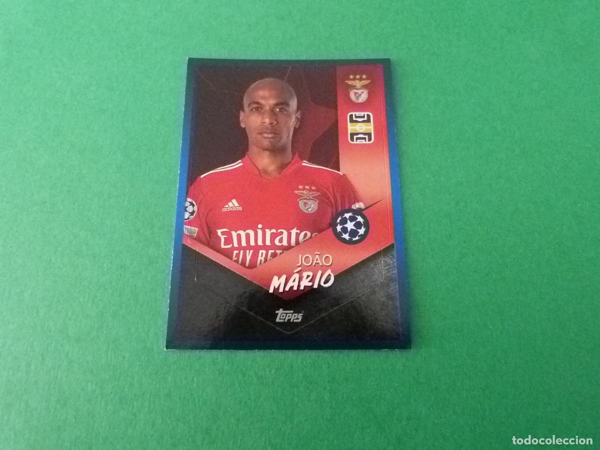 Cromos de F&uacute;tbol: CROMO FUTBOL MARIO BENFICA SIN PEGAR N&ordm; 402 CHAMPIONS LEAGUE 2021-2022/21-22 TOPPS