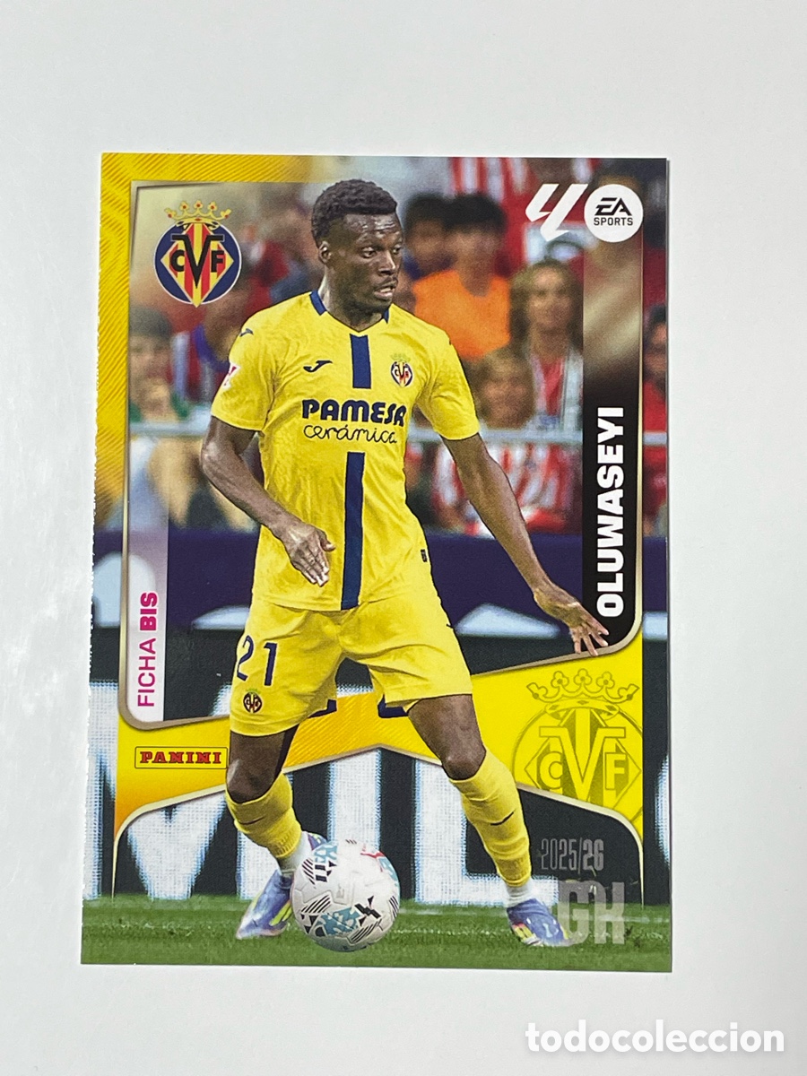 Cromos de F&uacute;tbol: Oluwaseyi Villarreal Panini Megacracks 2025/26 #377 BIS