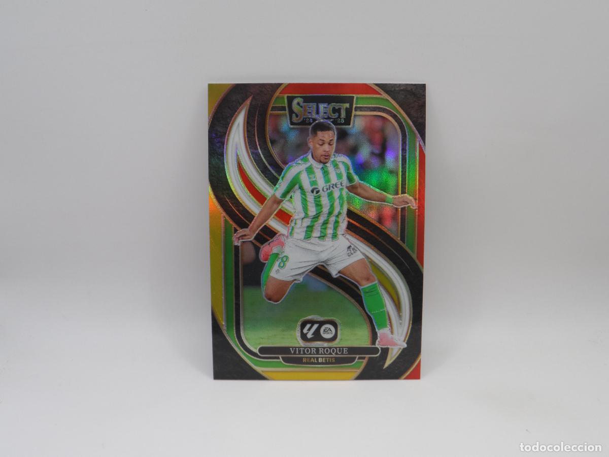 Cromos de F&uacute;tbol: 131 VITOR ROQUE PARALELA MULTICOLOR BETIS PANINI SELECT LIGA 2024 2025 24 25