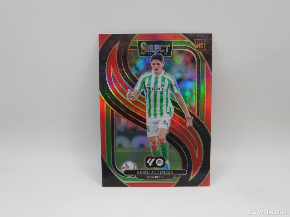 Cromos de F&uacute;tbol: 136 ALTIMIRA PARALELA RED PRIZM BETIS PANINI SELECT 2024 2025 24 25