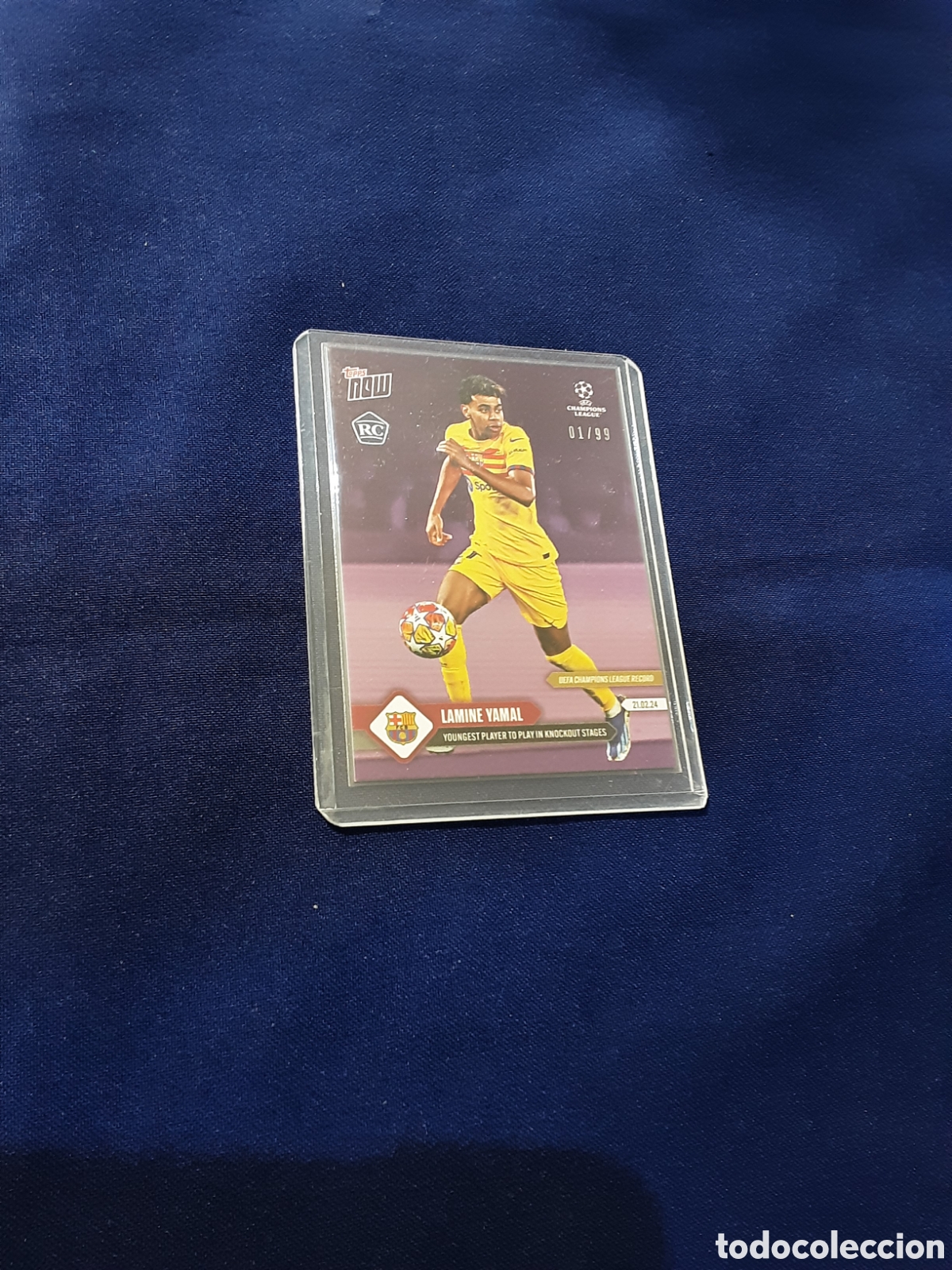Cromos de F&uacute;tbol: Lamine Yamal Fc Barcelona