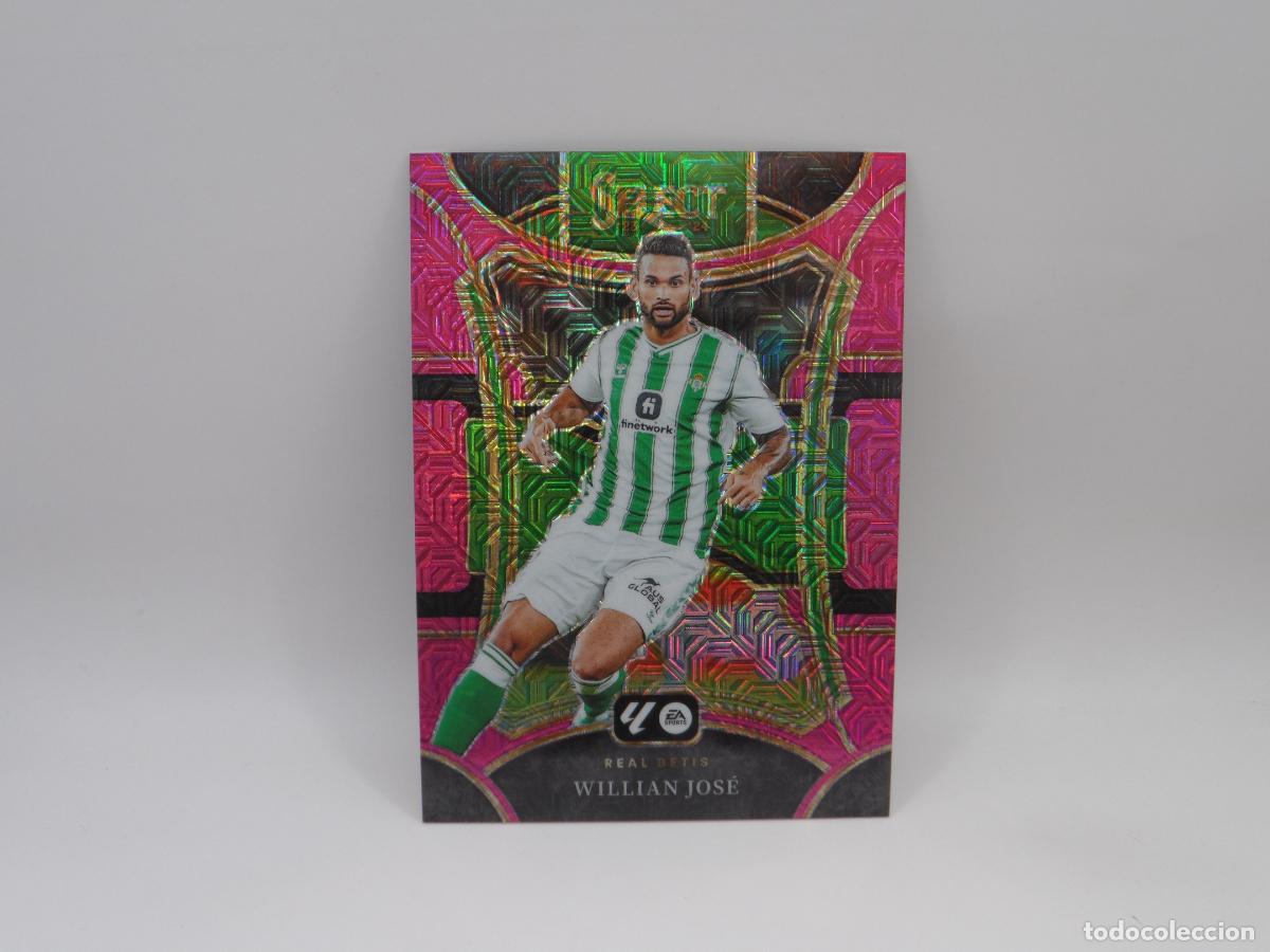 Cromos de F&uacute;tbol: 163 WILLIAN JOSE NUMERADA /115 PINK MOJO BETIS PANINI SELECT LIGA 2023 2024 23 24 PRIZM