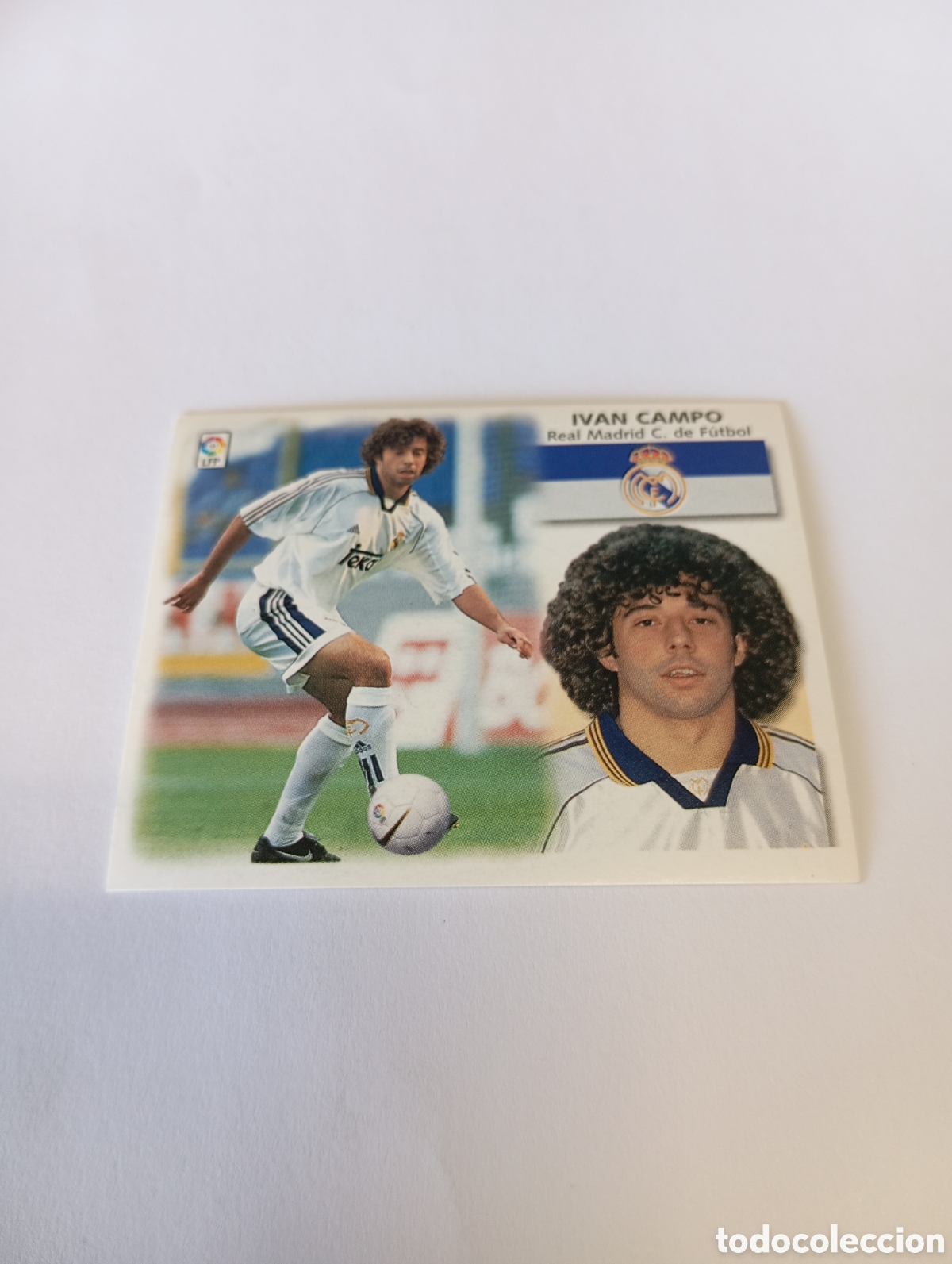 Cromos de F&uacute;tbol: IVAN CAMPO Real Madrid LIGA ESTE 1999 2000 PANINI 99 00 NUEVO SIN PEGAR