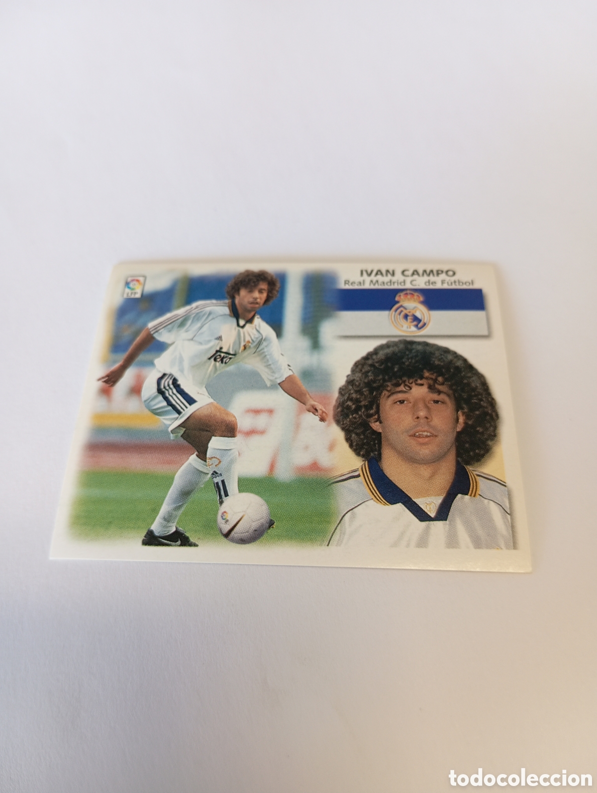 Cromos de F&uacute;tbol: IVAN CAMPO Real Madrid LIGA ESTE 1999 2000 PANINI 99 00 NUEVO SIN PEGAR
