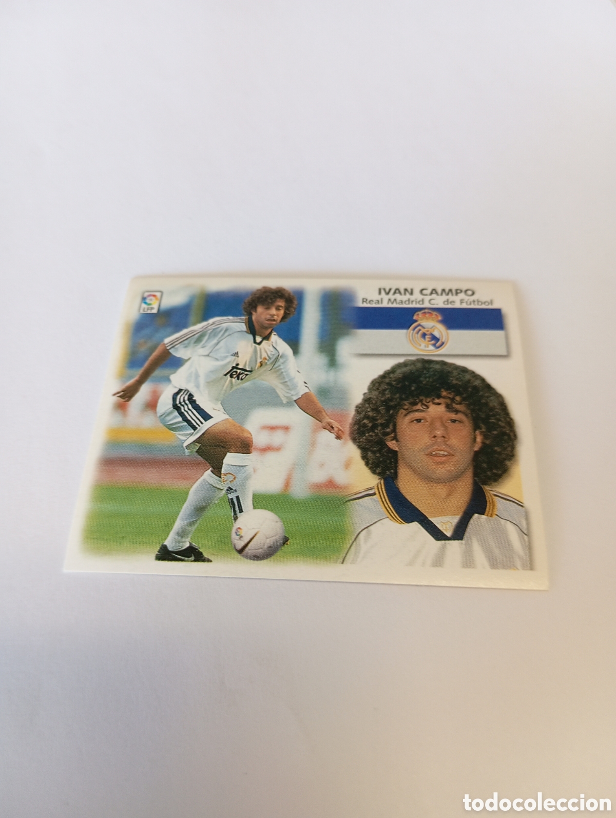 Cromos de F&uacute;tbol: IVAN CAMPO Real Madrid LIGA ESTE 1999 2000 PANINI 99 00 NUEVO SIN PEGAR