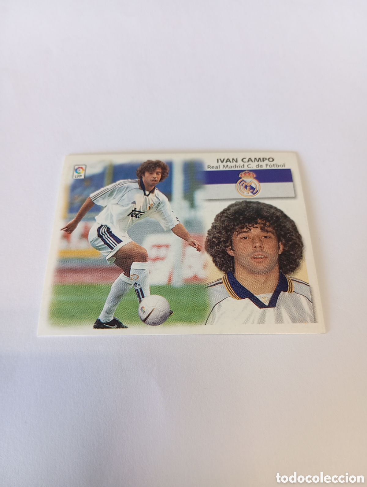 Cromos de F&uacute;tbol: IVAN CAMPO Real Madrid LIGA ESTE 1999 2000 PANINI 99 00 NUEVO SIN PEGAR