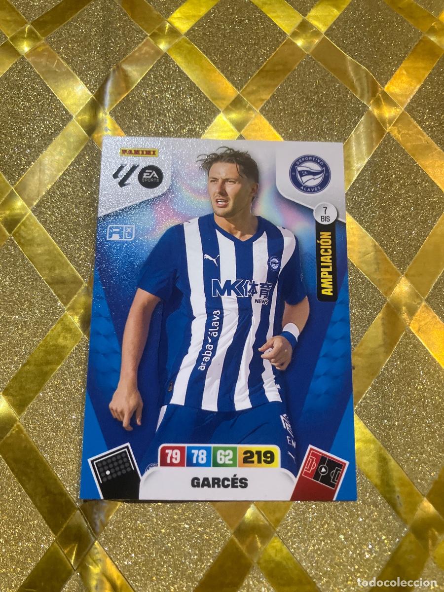 Football Stickers: CROMO DE FUTBOL 7 BIS GARCES ALAVES ADRENALYN XL 2025 2026 PANINI !