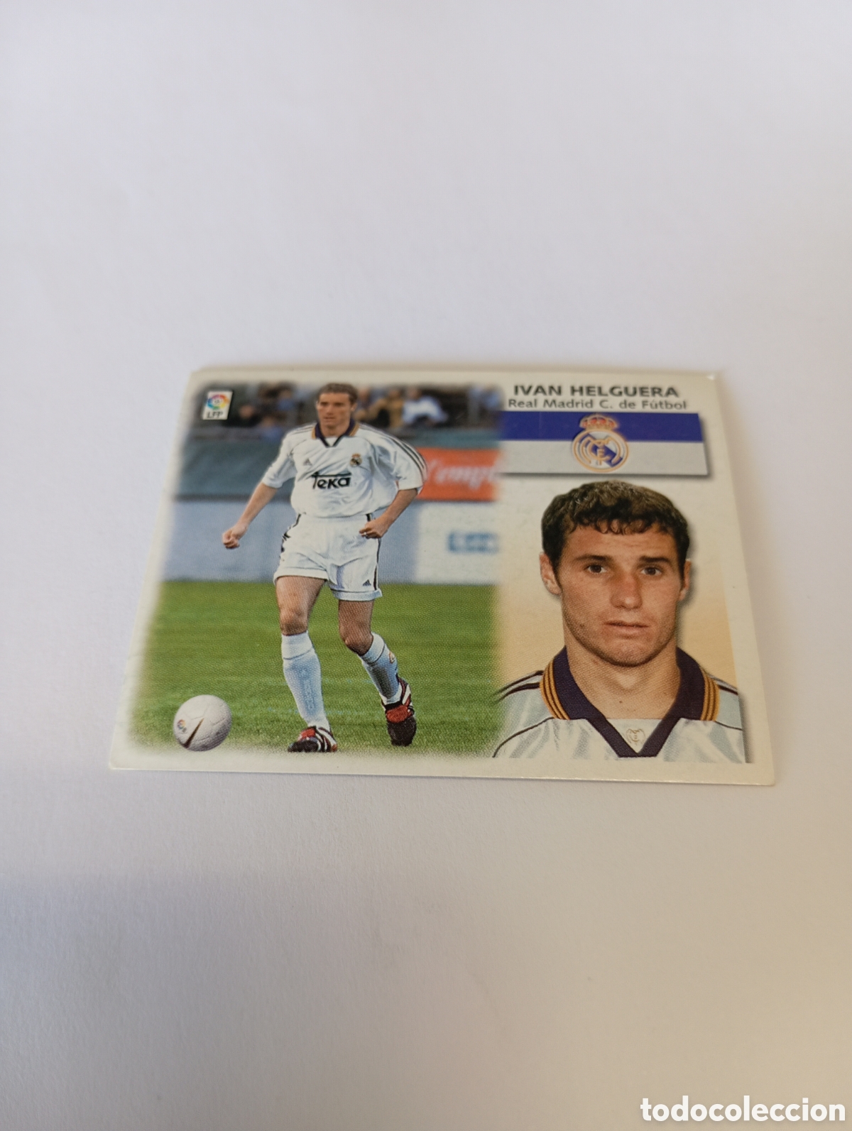 Cromos de F&uacute;tbol: IVAN HELGUERA Real Madrid LIGA ESTE 1999 2000 PANINI 99 00 NUEVO SIN PEGAR