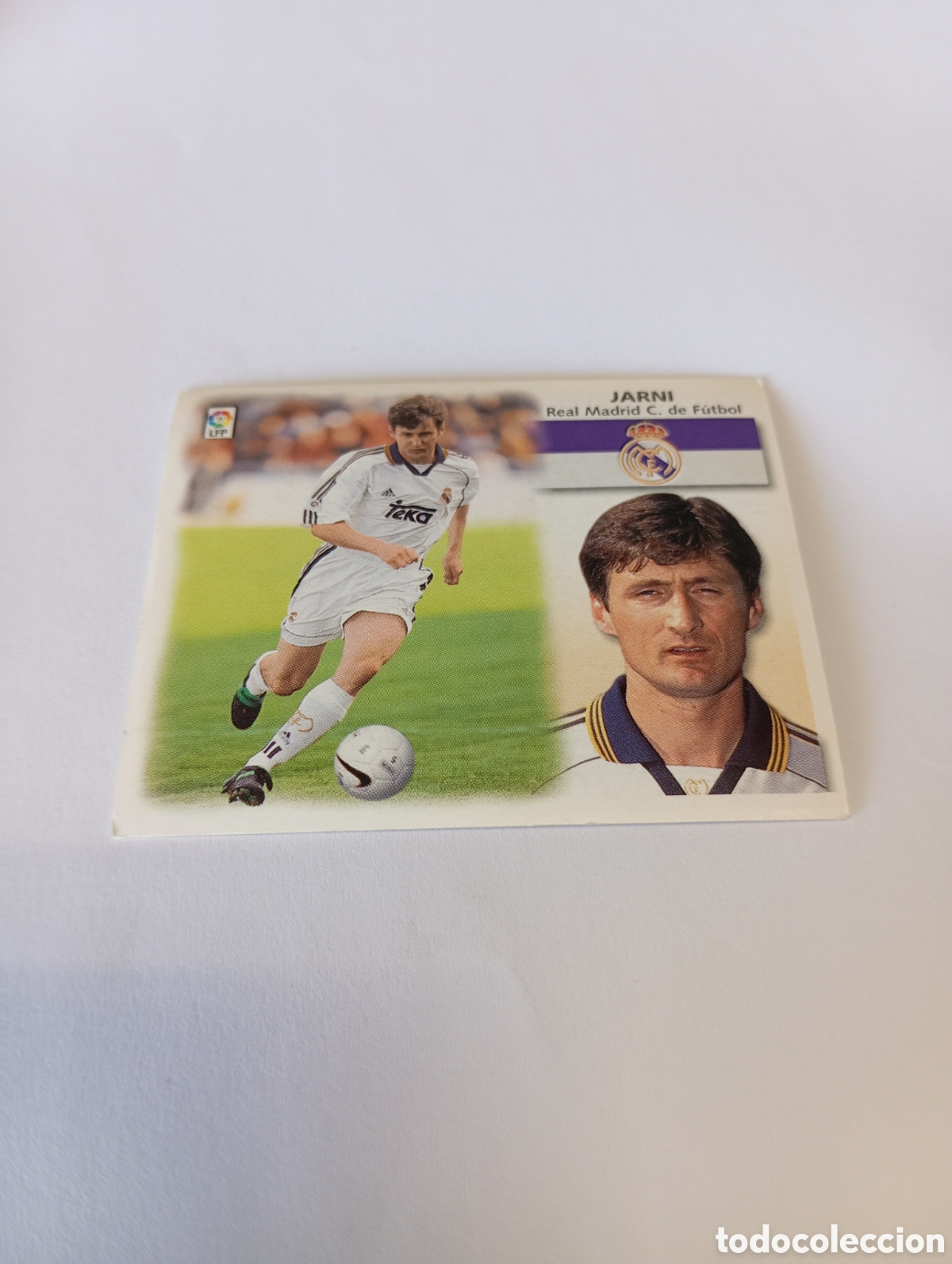 Cromos de F&uacute;tbol: JARNI BAJA Real Madrid LIGA ESTE 1999 2000 PANINI 99 00 NUEVO SIN PEGAR