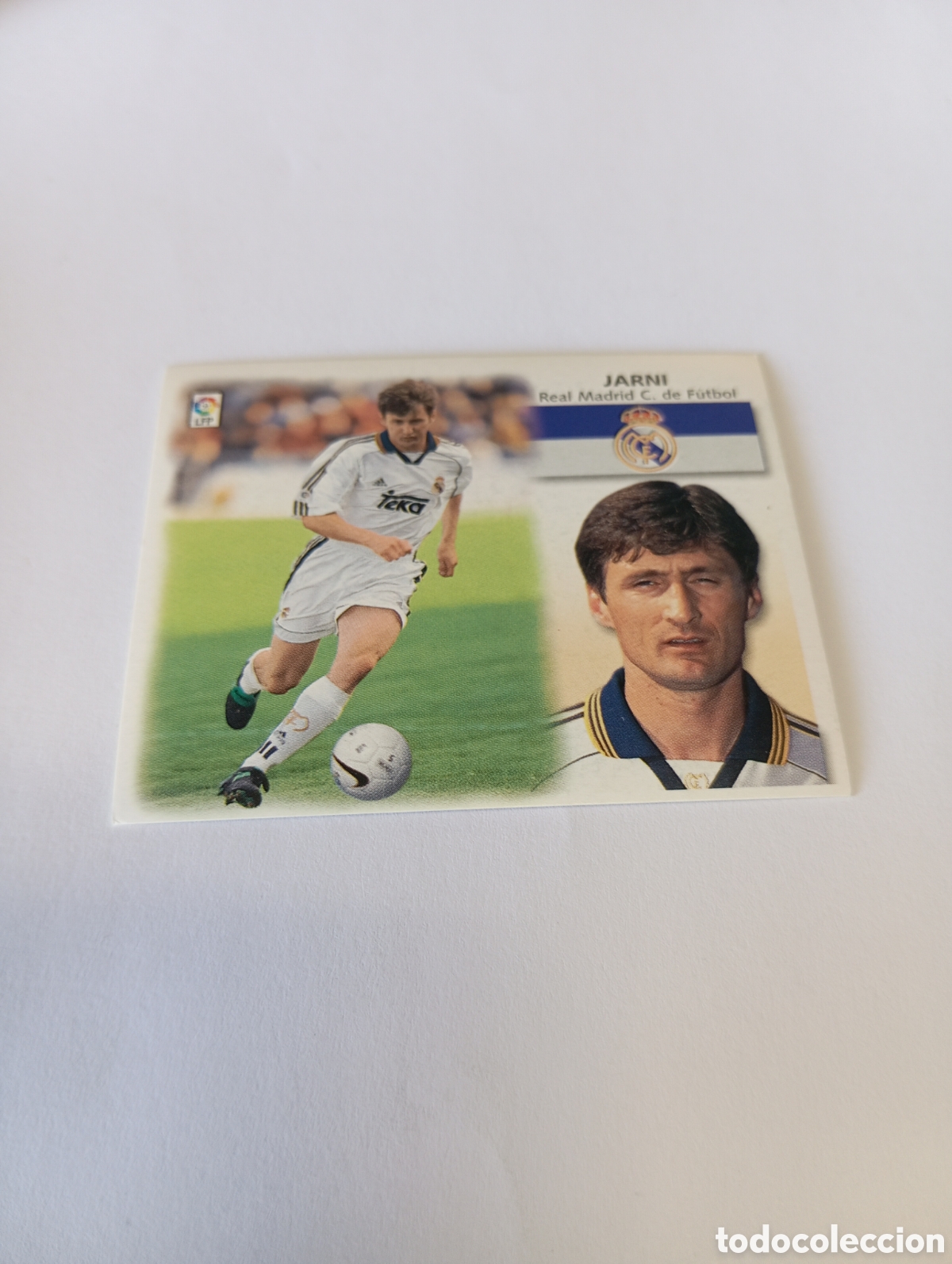 Cromos de F&uacute;tbol: JARNI BAJA Real Madrid LIGA ESTE 1999 2000 PANINI 99 00 NUEVO SIN PEGAR
