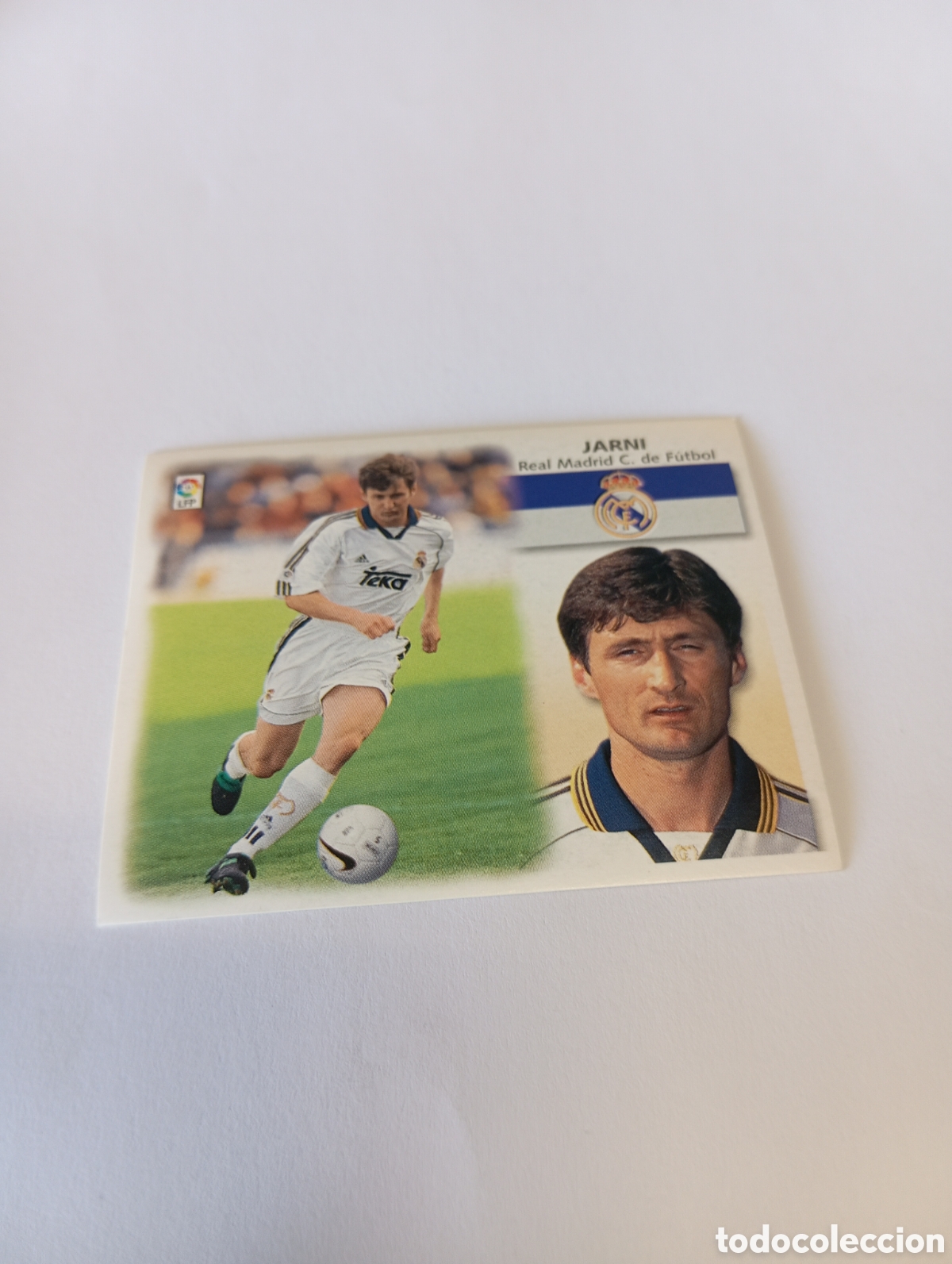 Cromos de F&uacute;tbol: JARNI BAJA Real Madrid LIGA ESTE 1999 2000 PANINI 99 00 NUEVO SIN PEGAR