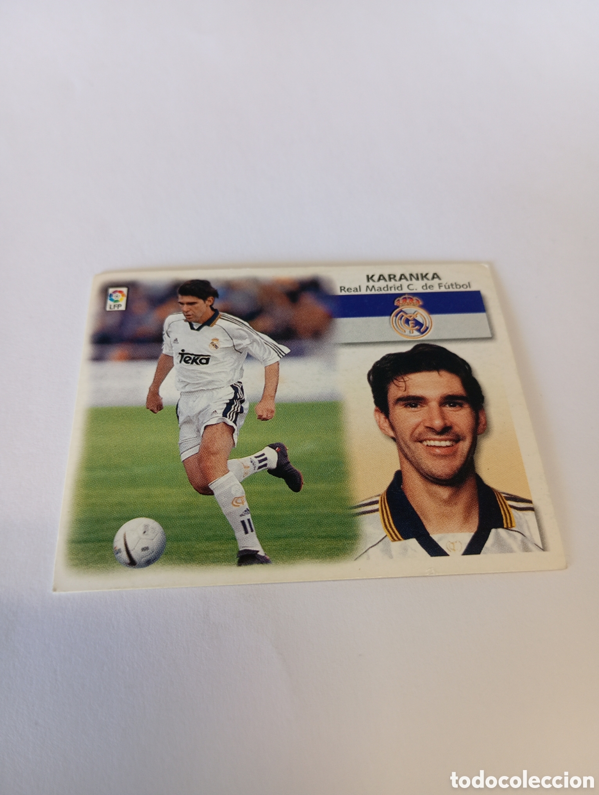 Cromos de F&uacute;tbol: KARANKA Real Madrid LIGA ESTE 1999 2000 PANINI 99 00 NUEVO SIN PEGAR