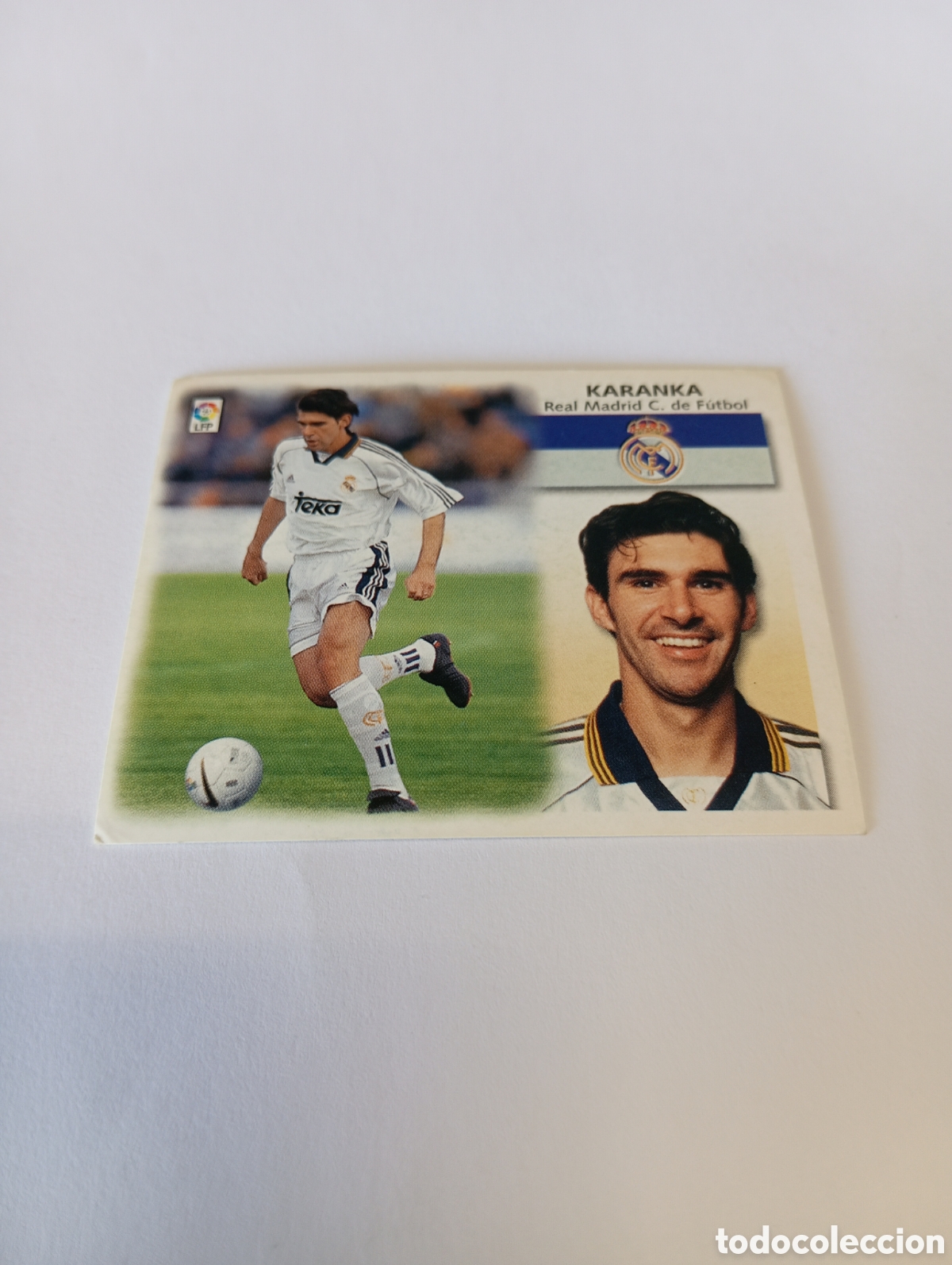 Cromos de F&uacute;tbol: KARANKA Real Madrid LIGA ESTE 1999 2000 PANINI 99 00 NUEVO SIN PEGAR