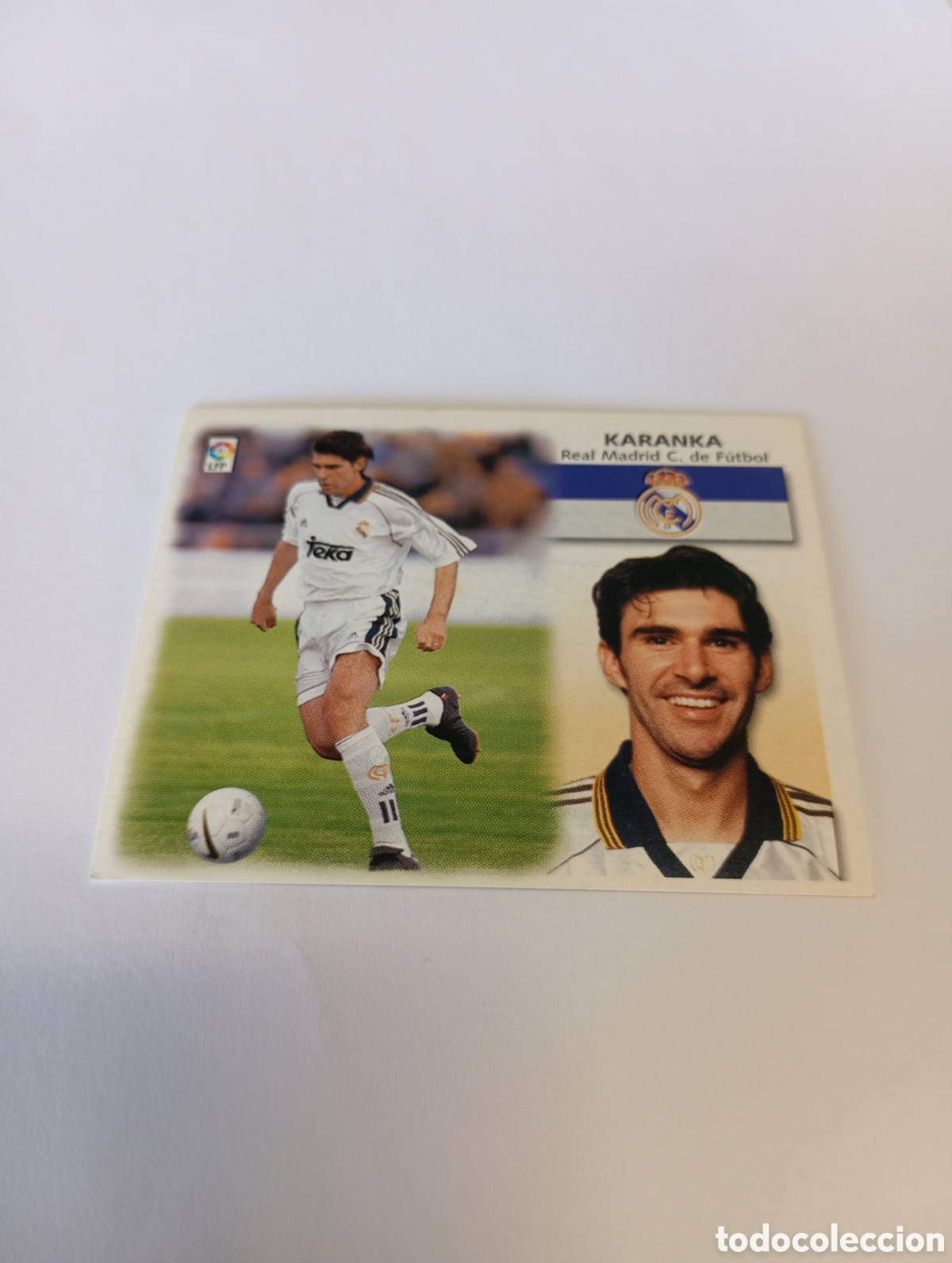 Cromos de F&uacute;tbol: KARANKA Real Madrid LIGA ESTE 1999 2000 PANINI 99 00 NUEVO SIN PEGAR