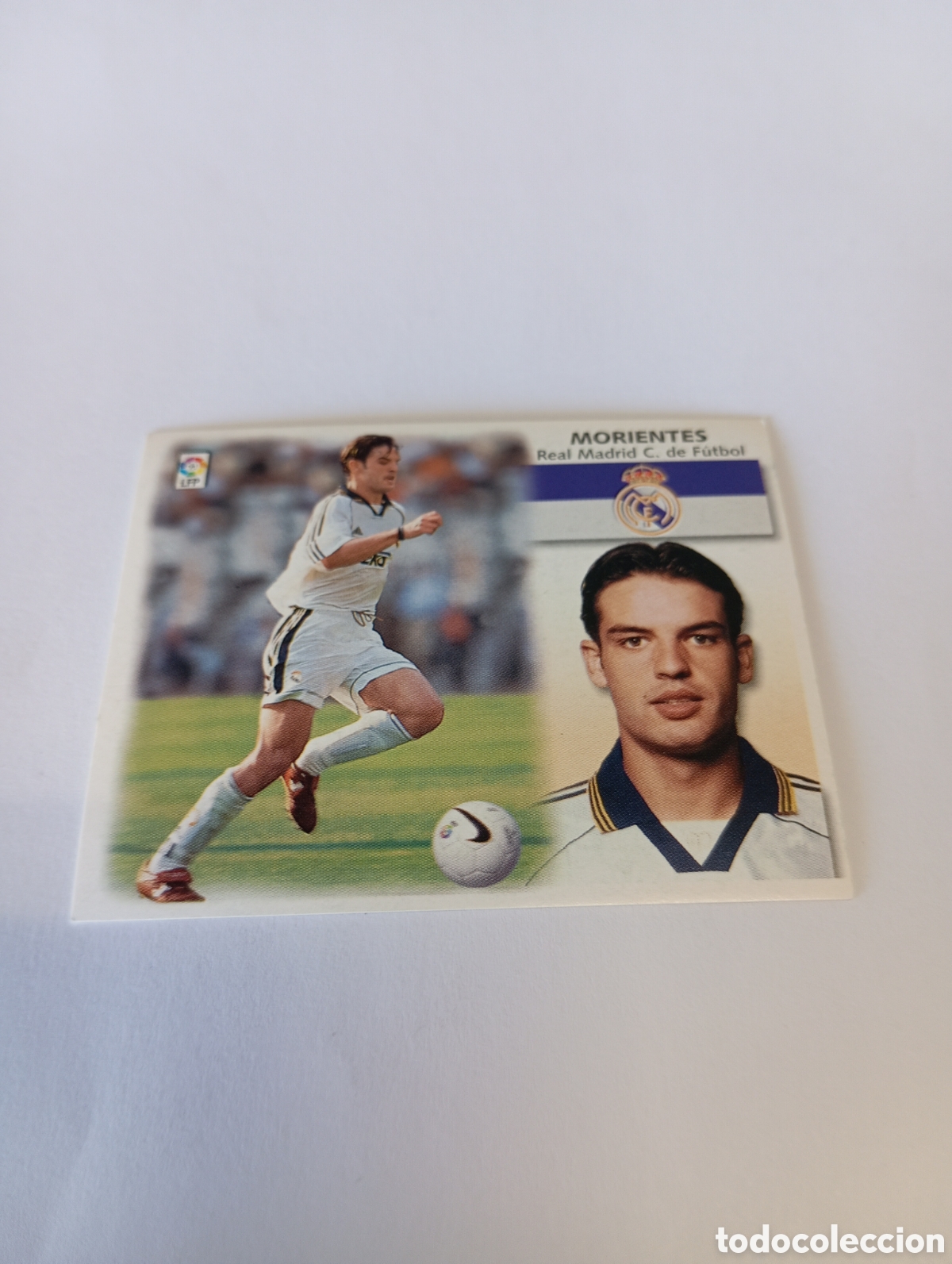 Cromos de F&uacute;tbol: MORIENTES Real Madrid LIGA ESTE 1999 2000 PANINI 99 00 NUEVO SIN PEGAR