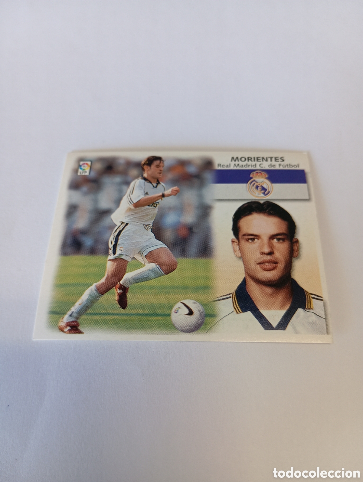 Cromos de F&uacute;tbol: MORIENTES Real Madrid LIGA ESTE 1999 2000 PANINI 99 00 NUEVO SIN PEGAR