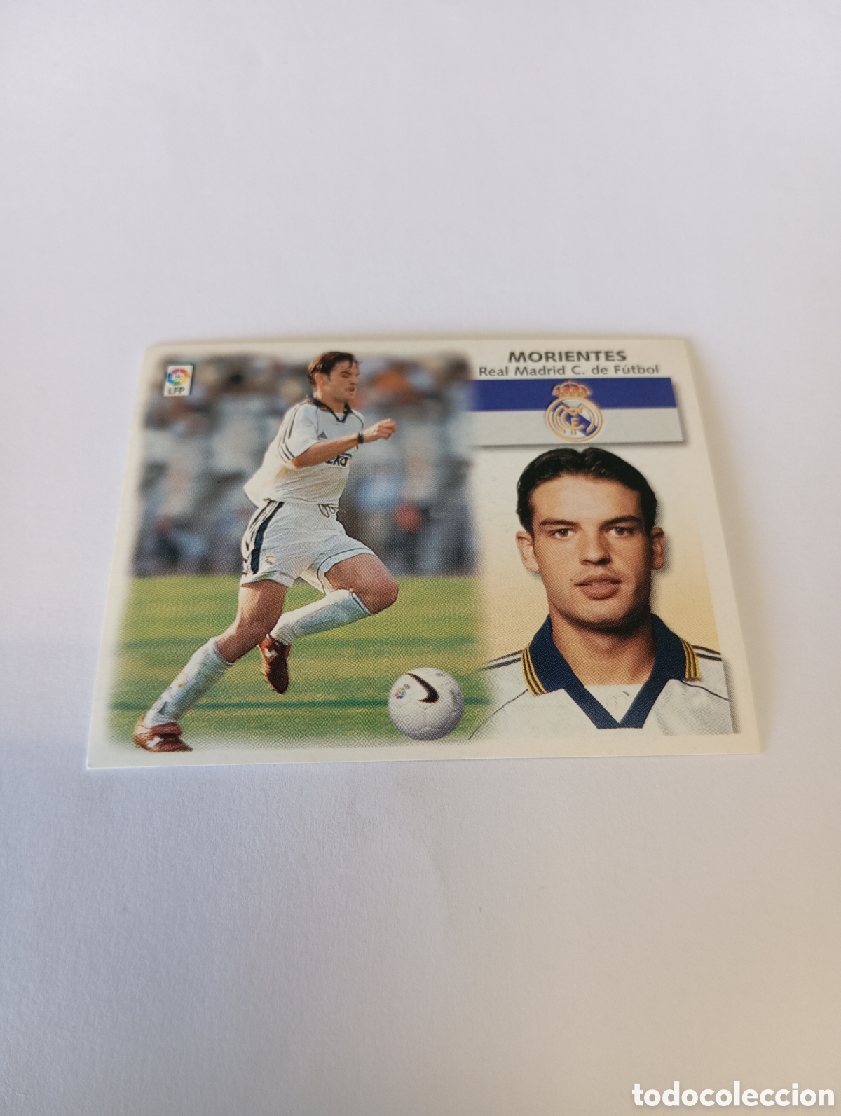Cromos de F&uacute;tbol: MORIENTES Real Madrid LIGA ESTE 1999 2000 PANINI 99 00 NUEVO SIN PEGAR