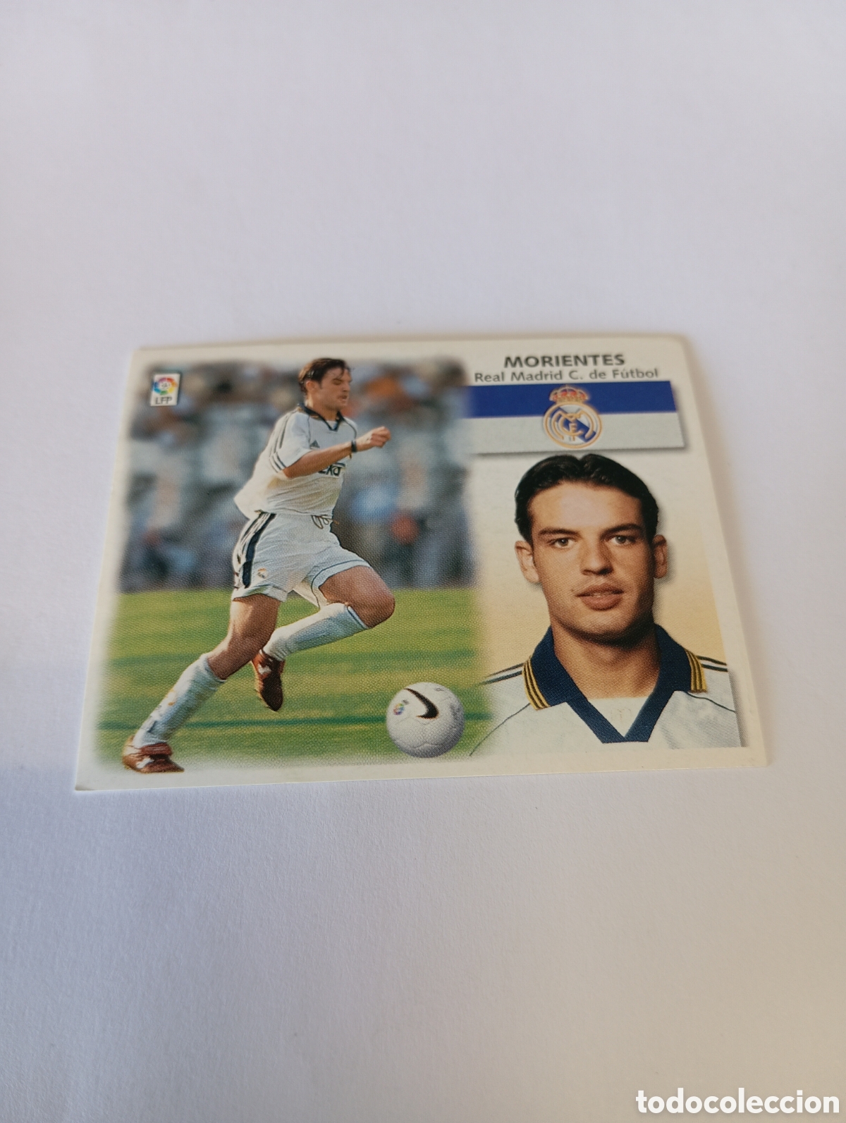 Cromos de F&uacute;tbol: MORIENTES Real Madrid LIGA ESTE 1999 2000 PANINI 99 00 NUEVO SIN PEGAR