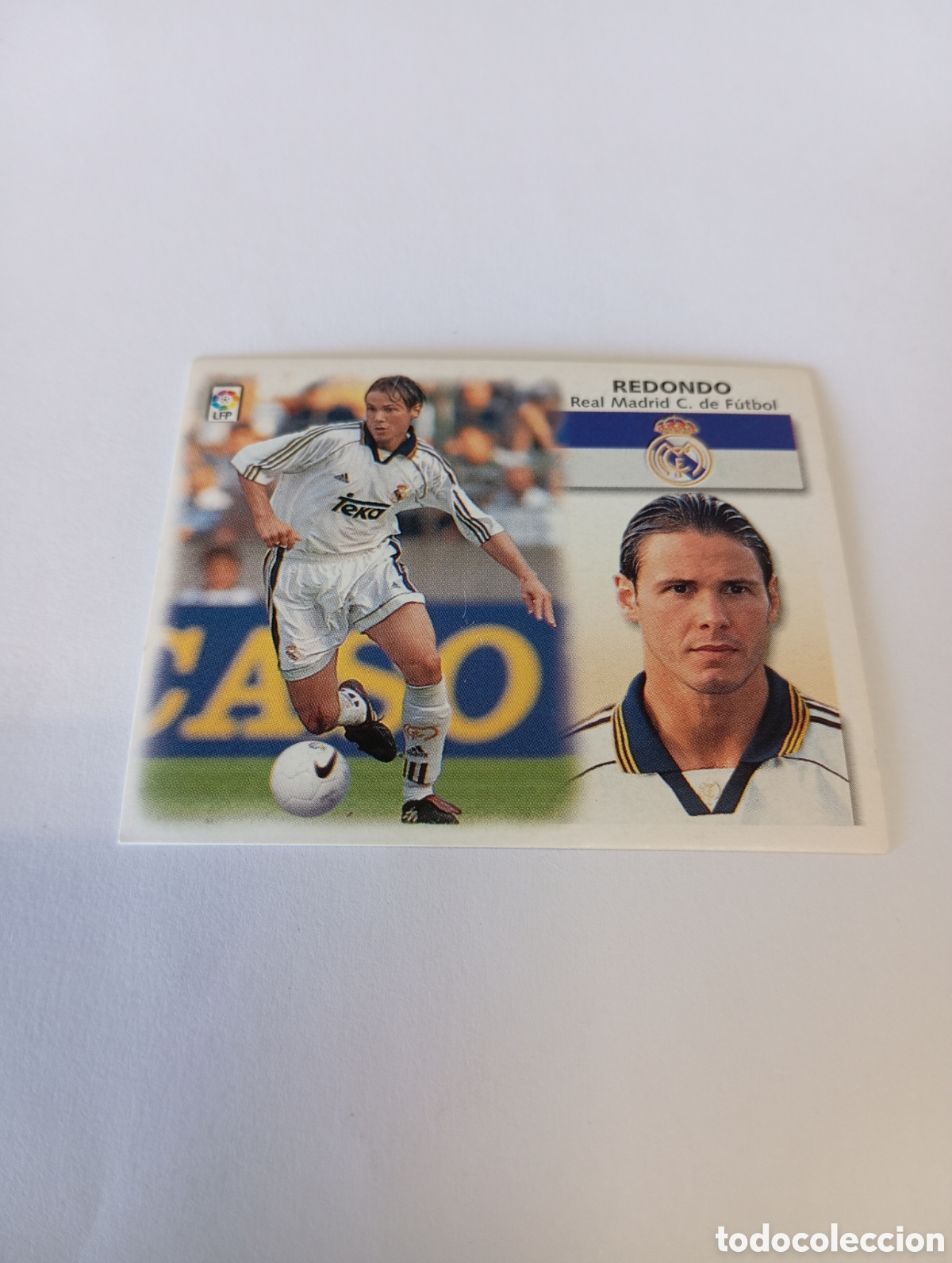 Cromos de F&uacute;tbol: REDONDO Real Madrid LIGA ESTE 1999 2000 PANINI 99 00 NUEVO SIN PEGAR