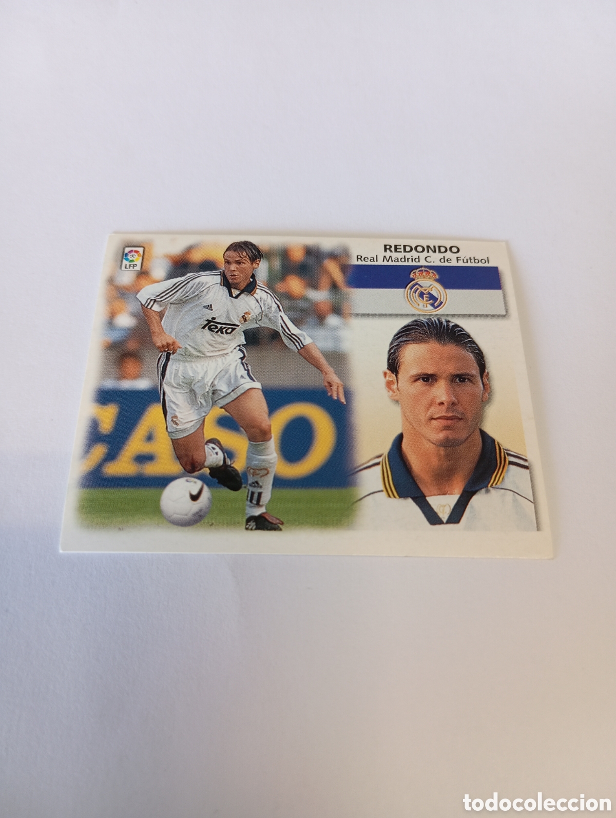 Cromos de F&uacute;tbol: REDONDO Real Madrid LIGA ESTE 1999 2000 PANINI 99 00 NUEVO SIN PEGAR
