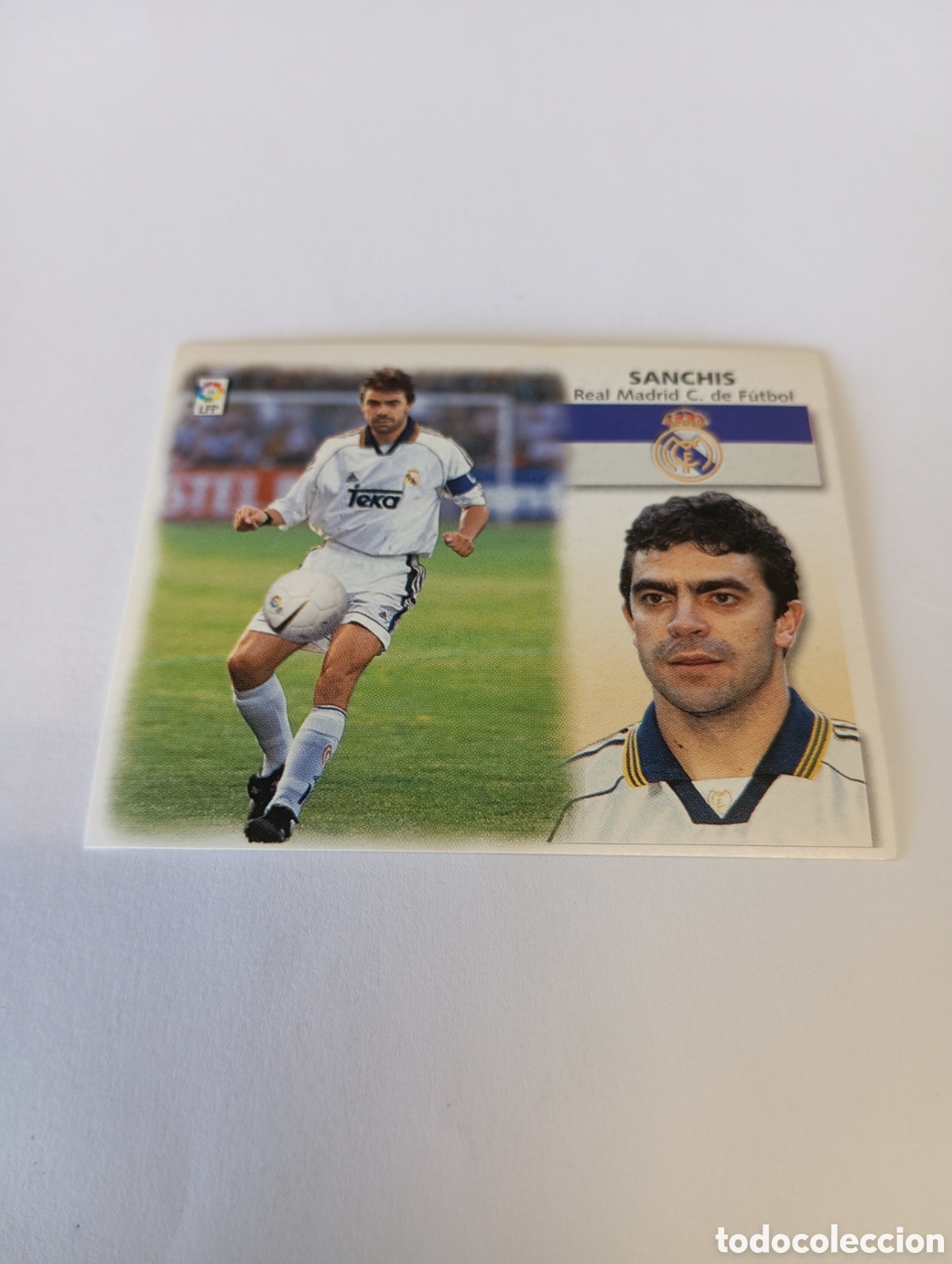 Cromos de F&uacute;tbol: SANCHIS Real Madrid LIGA ESTE 1999 2000 PANINI 99 00 NUEVO SIN PEGAR