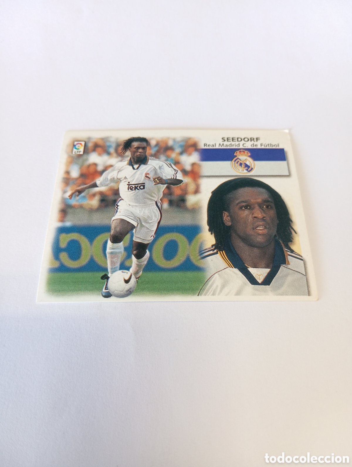 Cromos de F&uacute;tbol: SEEDORF Real Madrid LIGA ESTE 1999 2000 PANINI 99 00 NUEVO SIN PEGAR