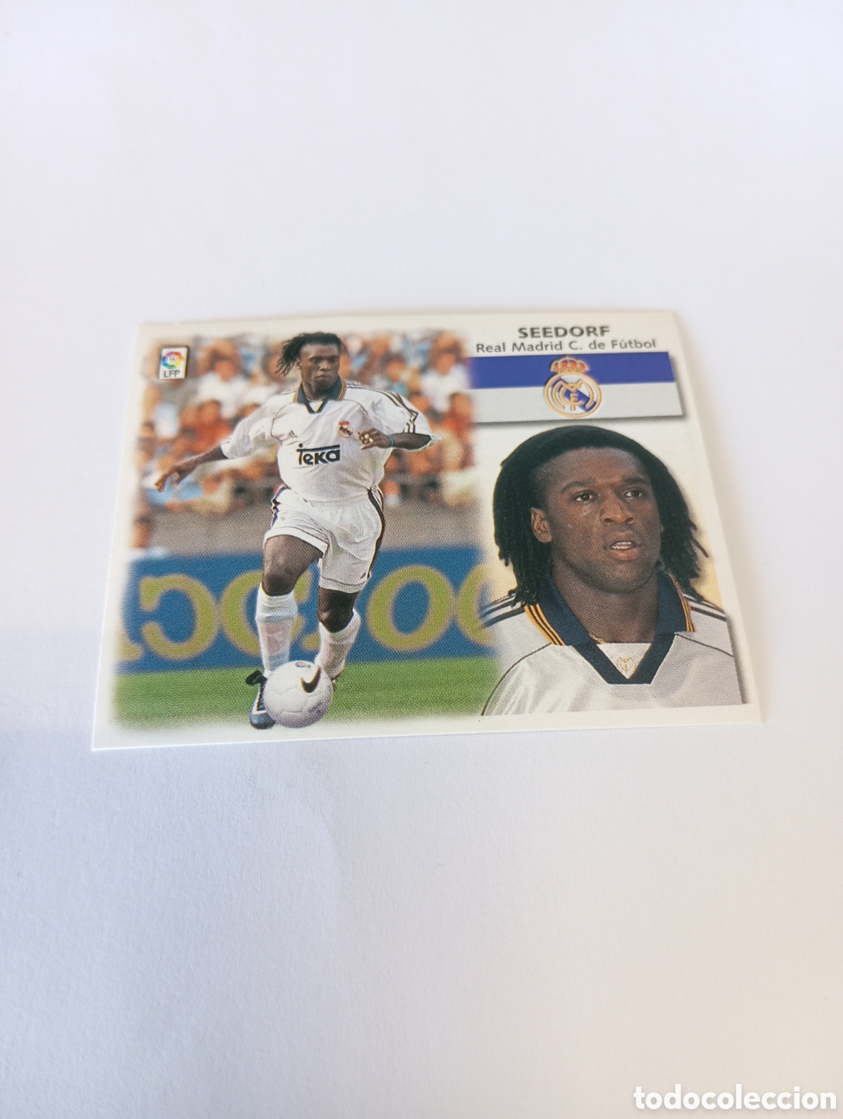 Cromos de F&uacute;tbol: SEEDORF Real Madrid LIGA ESTE 1999 2000 PANINI 99 00 NUEVO SIN PEGAR