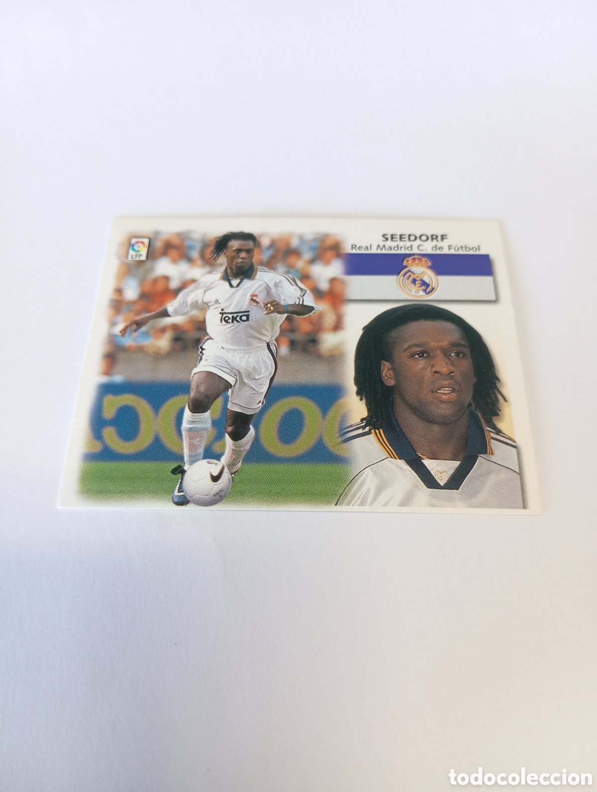 Cromos de F&uacute;tbol: SEEDORF Real Madrid LIGA ESTE 1999 2000 PANINI 99 00 NUEVO SIN PEGAR