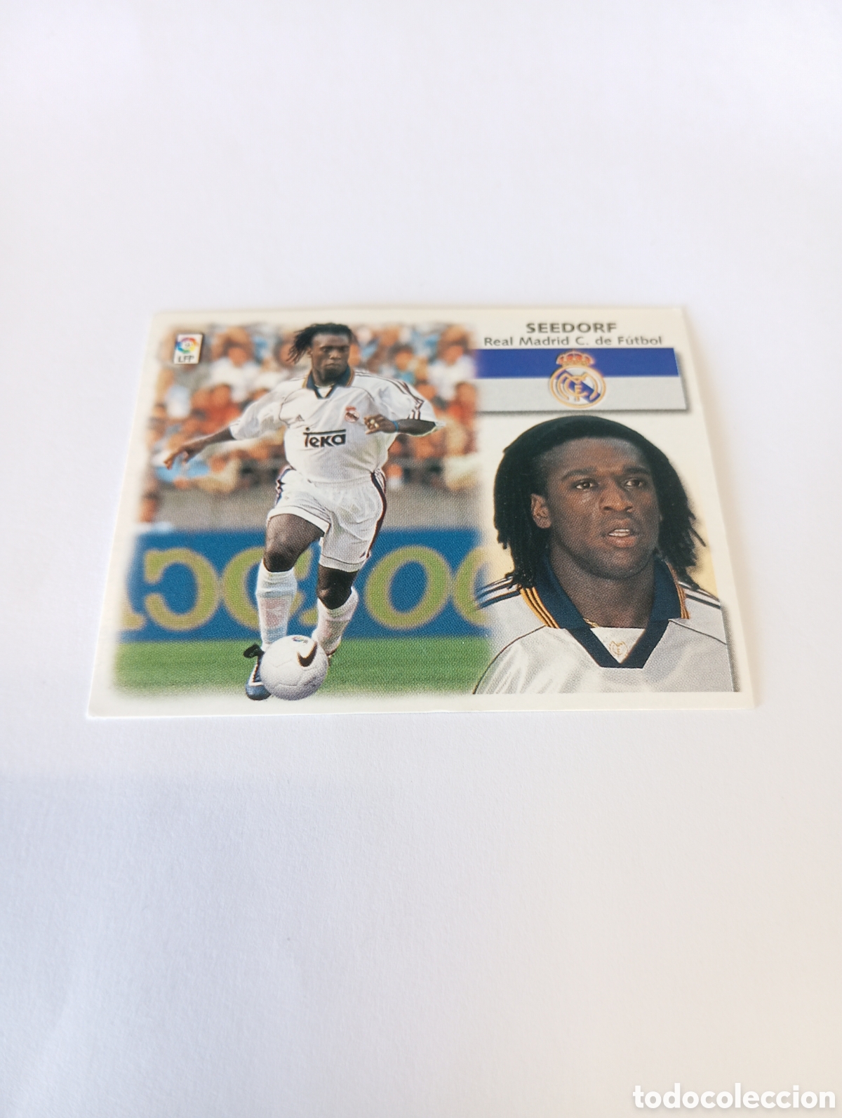 Cromos de F&uacute;tbol: SEEDORF Real Madrid LIGA ESTE 1999 2000 PANINI 99 00 NUEVO SIN PEGAR