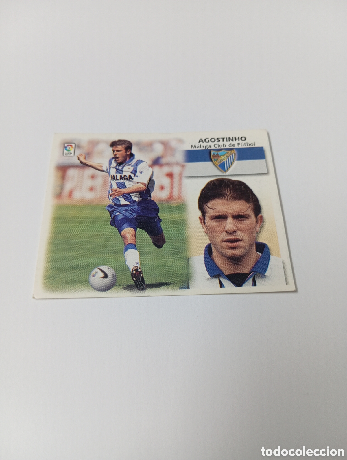 Cromos de F&uacute;tbol: AGOSTINHO M&aacute;laga LIGA ESTE 1999 2000 PANINI 99 00 NUEVO SIN PEGAR