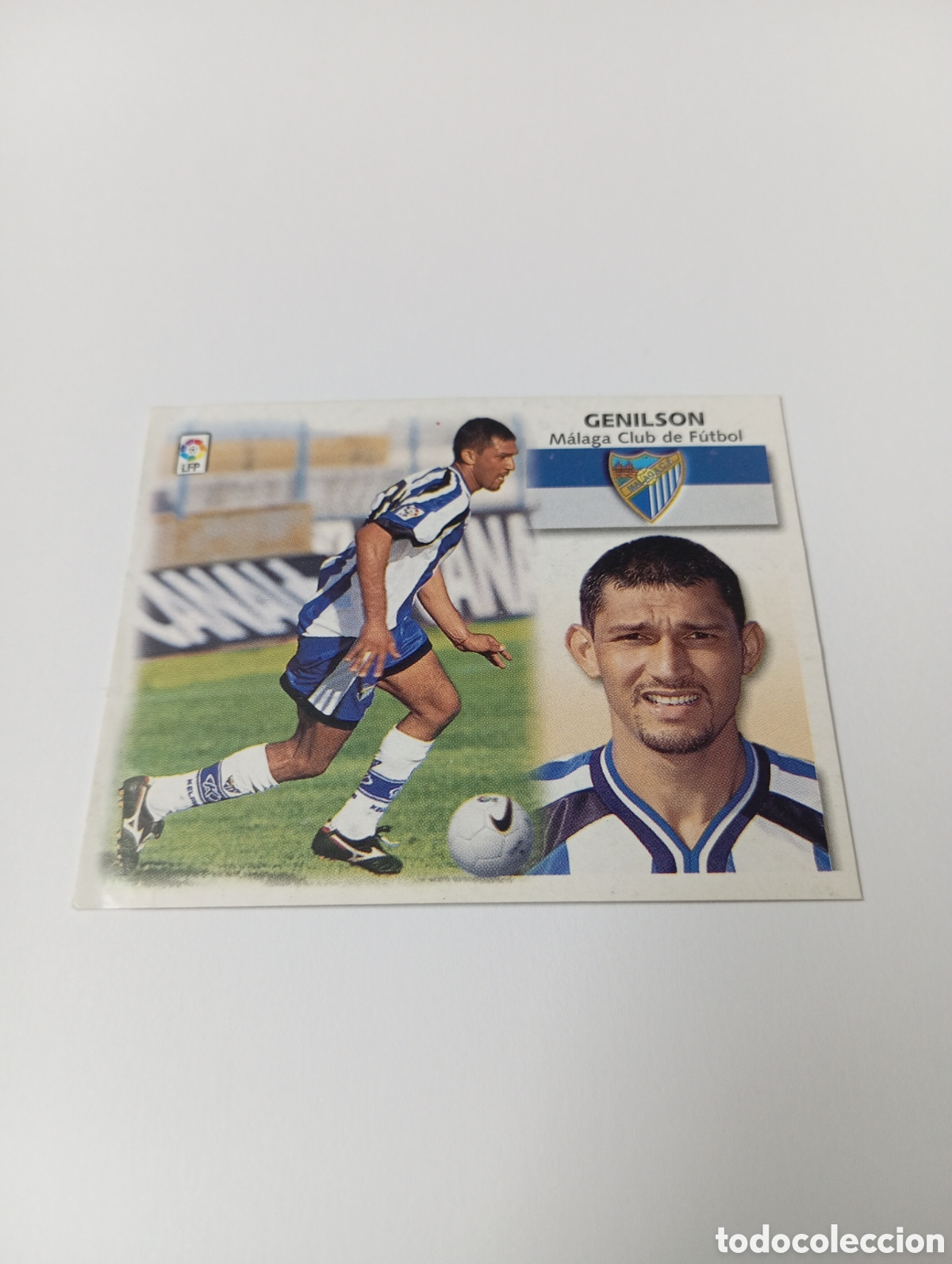 Cromos de F&uacute;tbol: GENILSON COLOCA M&aacute;laga LIGA ESTE 1999 2000 PANINI 99 00 NUEVO SIN PEGAR