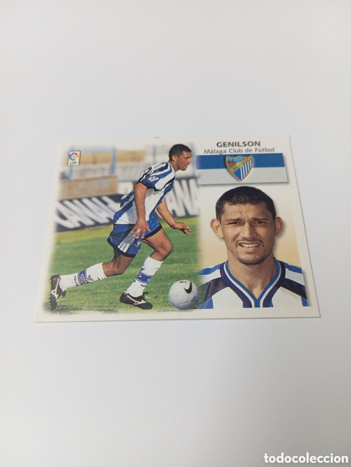 Cromos de F&uacute;tbol: GENILSON COLOCA M&aacute;laga LIGA ESTE 1999 2000 PANINI 99 00 NUEVO SIN PEGAR