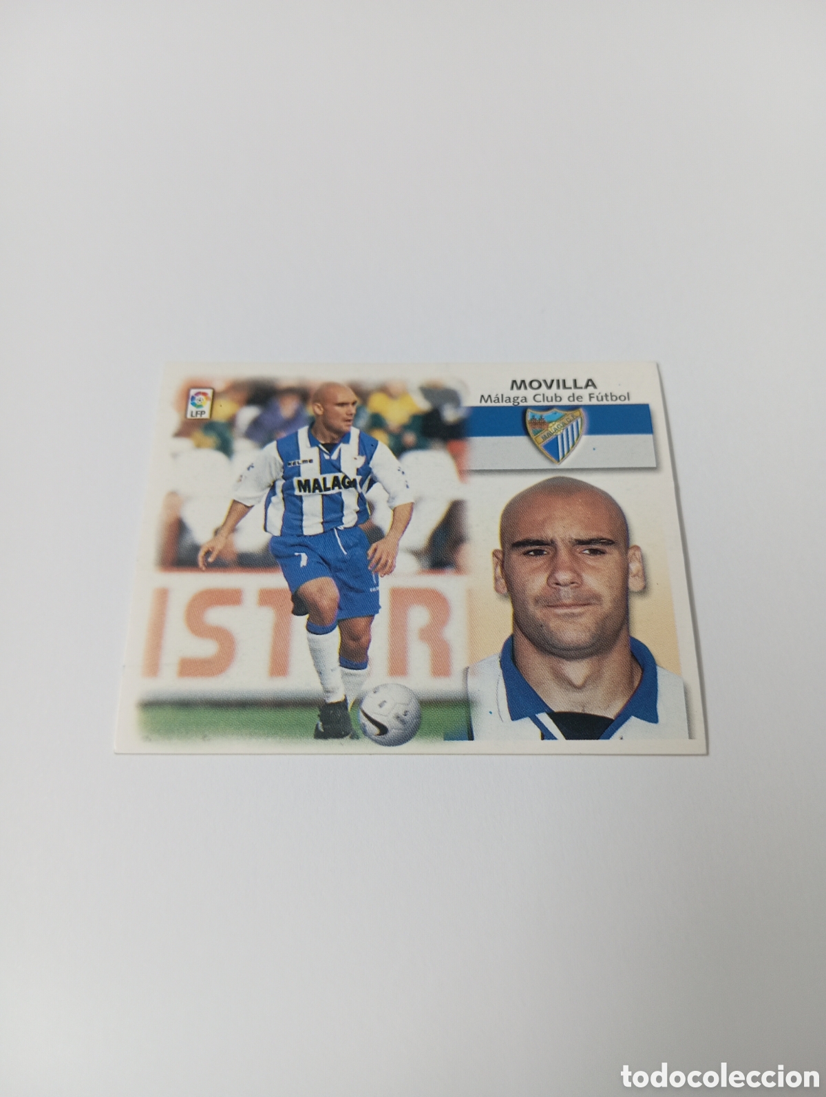 Cromos de F&uacute;tbol: MOVILLA M&aacute;laga LIGA ESTE 1999 2000 PANINI 99 00 NUEVO SIN PEGAR