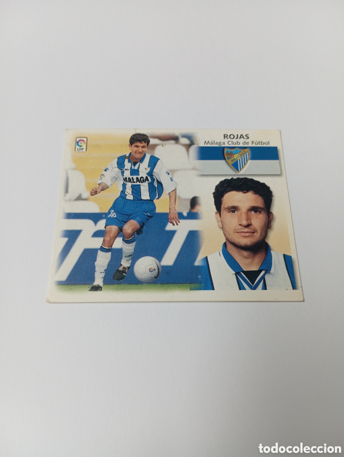 Cromos de F&uacute;tbol: ROJAS COLOCA M&aacute;laga LIGA ESTE 1999 2000 PANINI 99 00 NUEVO SIN PEGAR