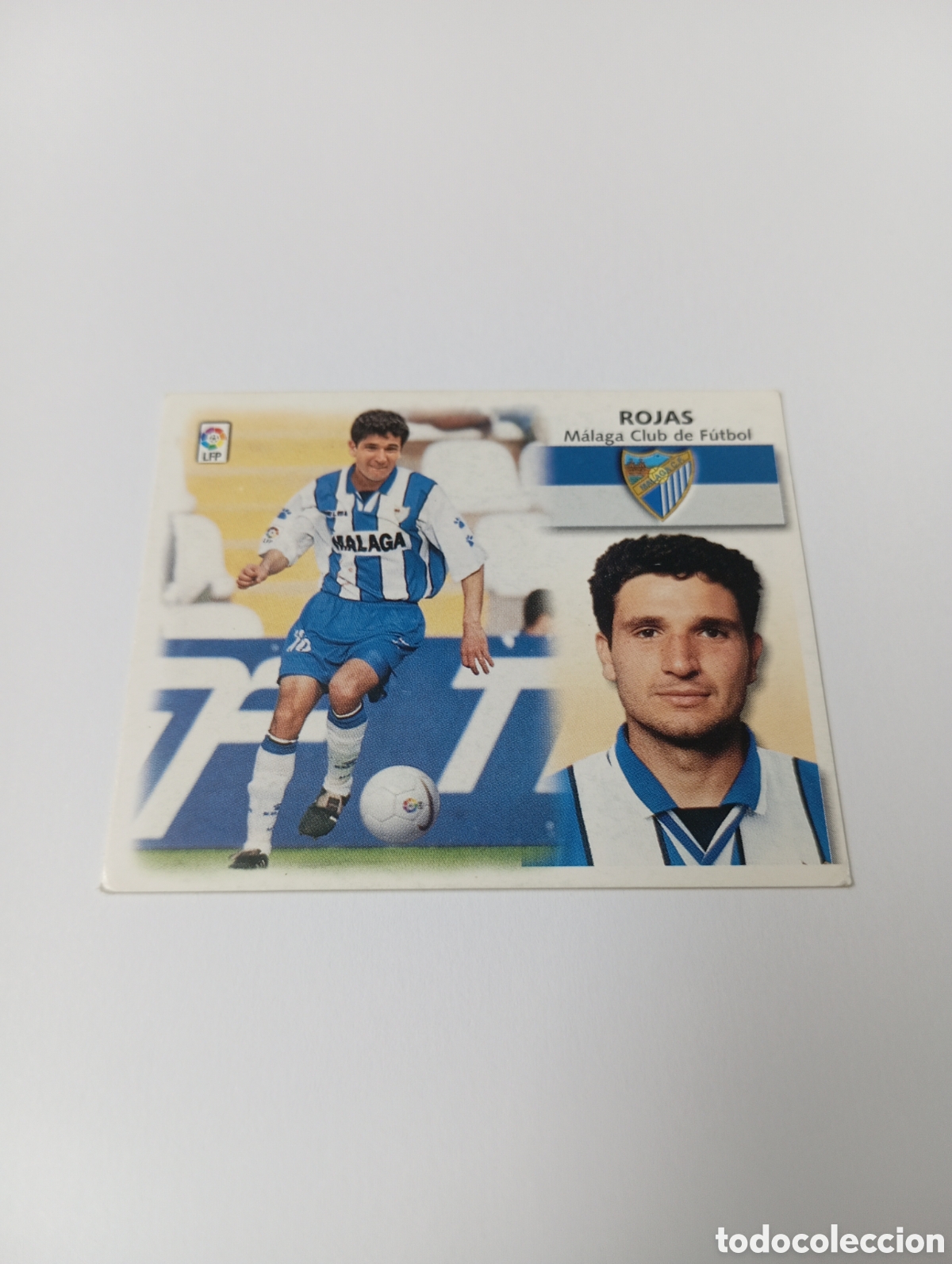 Cromos de F&uacute;tbol: ROJAS COLOCA M&aacute;laga LIGA ESTE 1999 2000 PANINI 99 00 NUEVO SIN PEGAR
