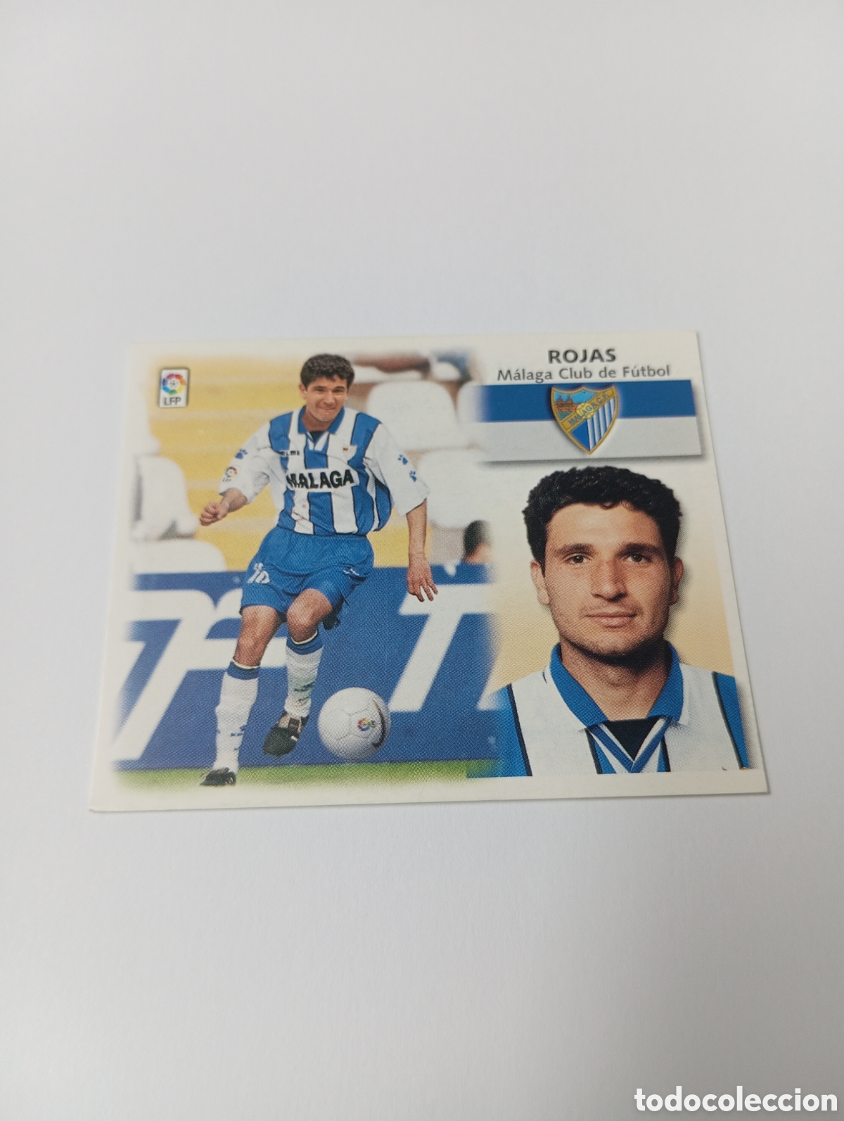 Cromos de F&uacute;tbol: ROJAS COLOCA M&aacute;laga LIGA ESTE 1999 2000 PANINI 99 00 NUEVO SIN PEGAR