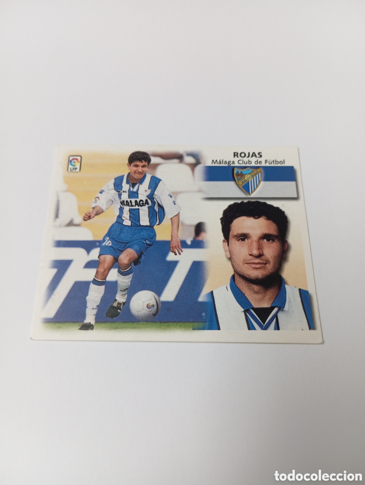 Cromos de F&uacute;tbol: ROJAS COLOCA M&aacute;laga LIGA ESTE 1999 2000 PANINI 99 00 NUEVO SIN PEGAR