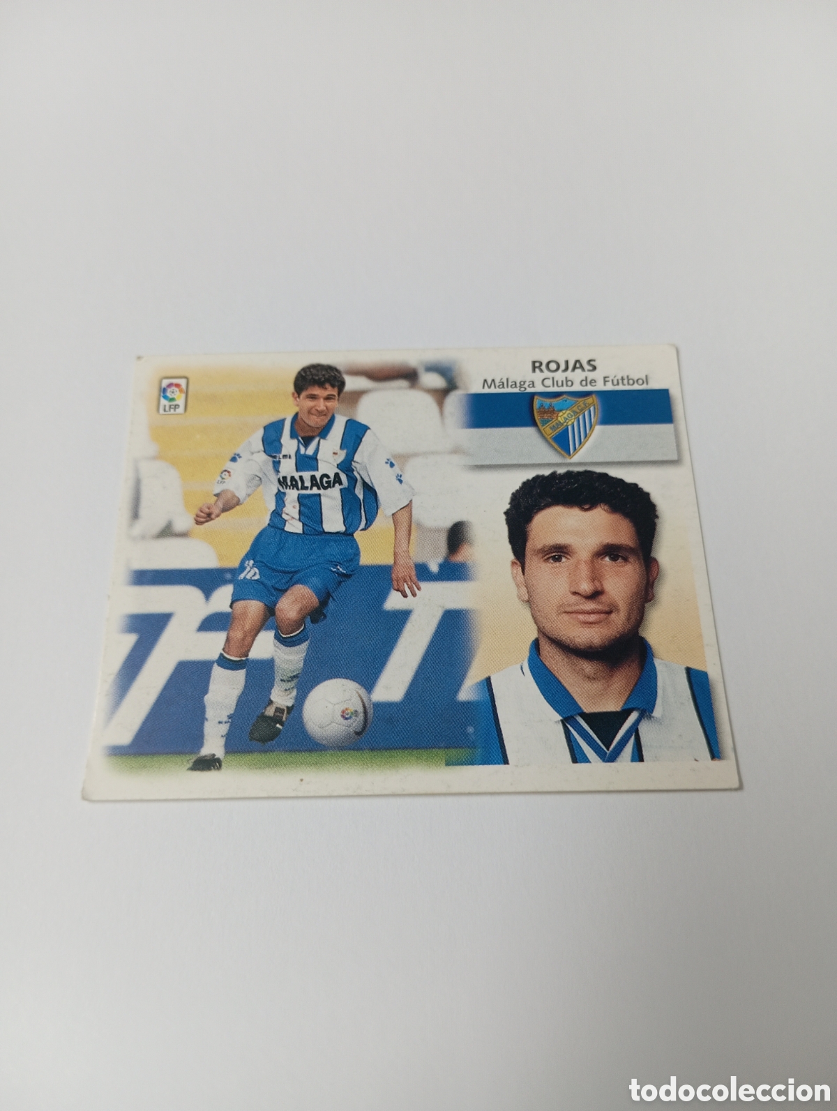 Cromos de F&uacute;tbol: ROJAS COLOCA M&aacute;laga LIGA ESTE 1999 2000 PANINI 99 00 NUEVO SIN PEGAR