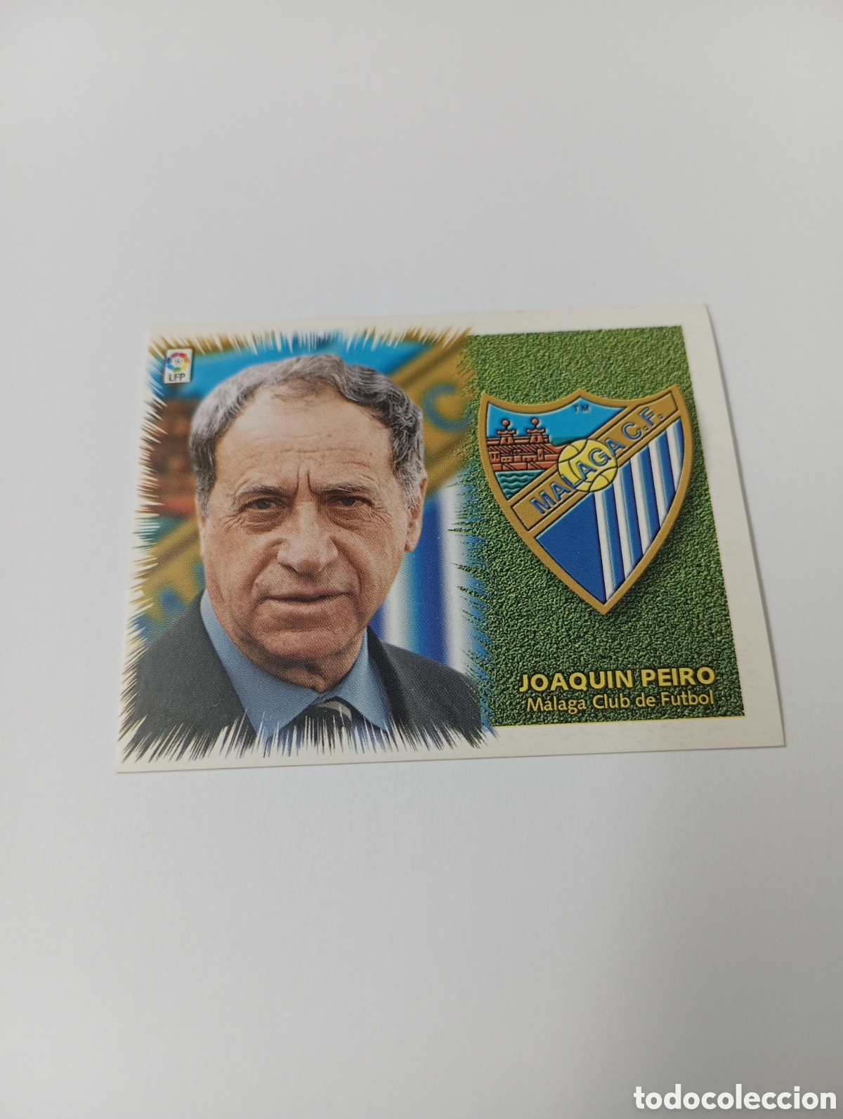 Cromos de F&uacute;tbol: ENTRENADOR JOAQU&Iacute;N PEIRO M&aacute;laga LIGA ESTE 1999 2000 PANINI 99 00 NUEVO SIN PEGAR